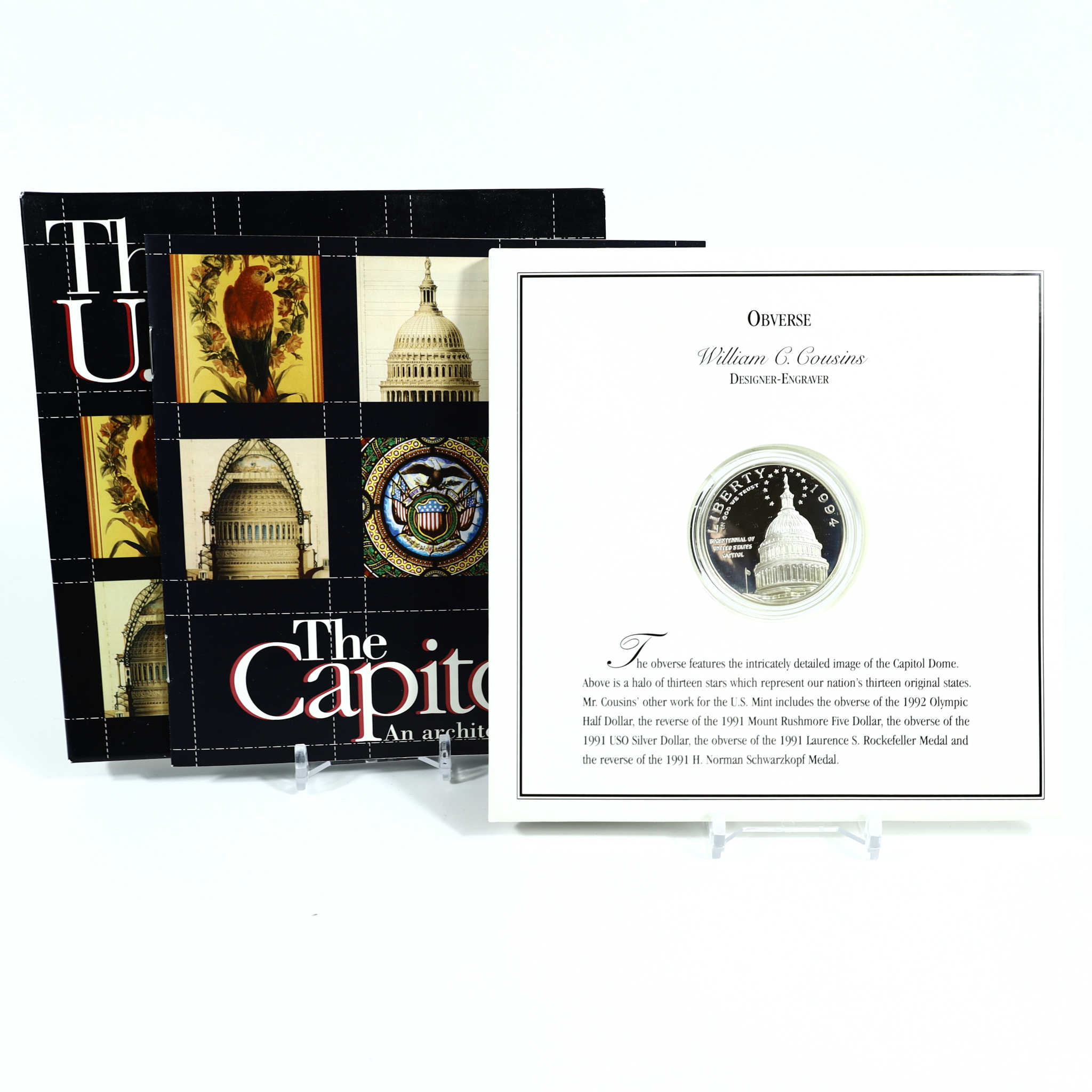 U.S. Capitol Bicentennial Commemorative Coin OGP COA SKU:CPC4833