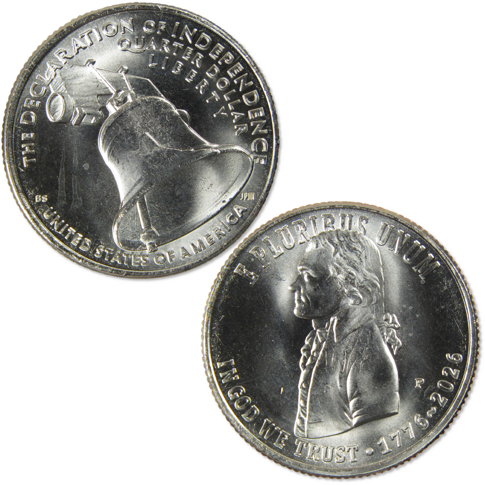 2026 P Declaration of Independence Quarter Clad Uncirculated 25c Coin
