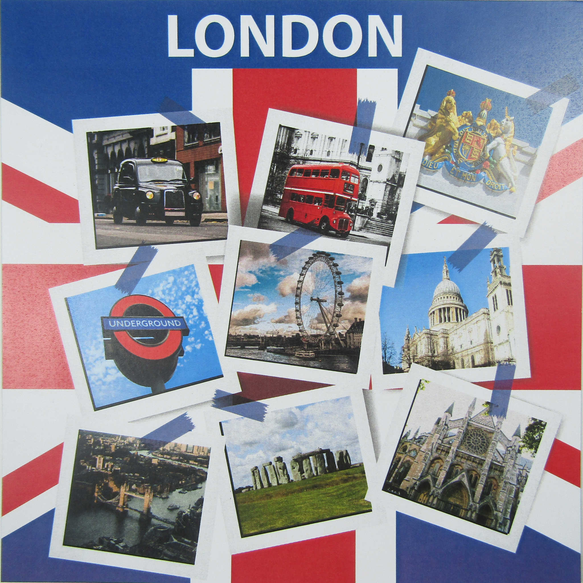 Cities of the World London 7-Coin Colorized Half Penny Collection