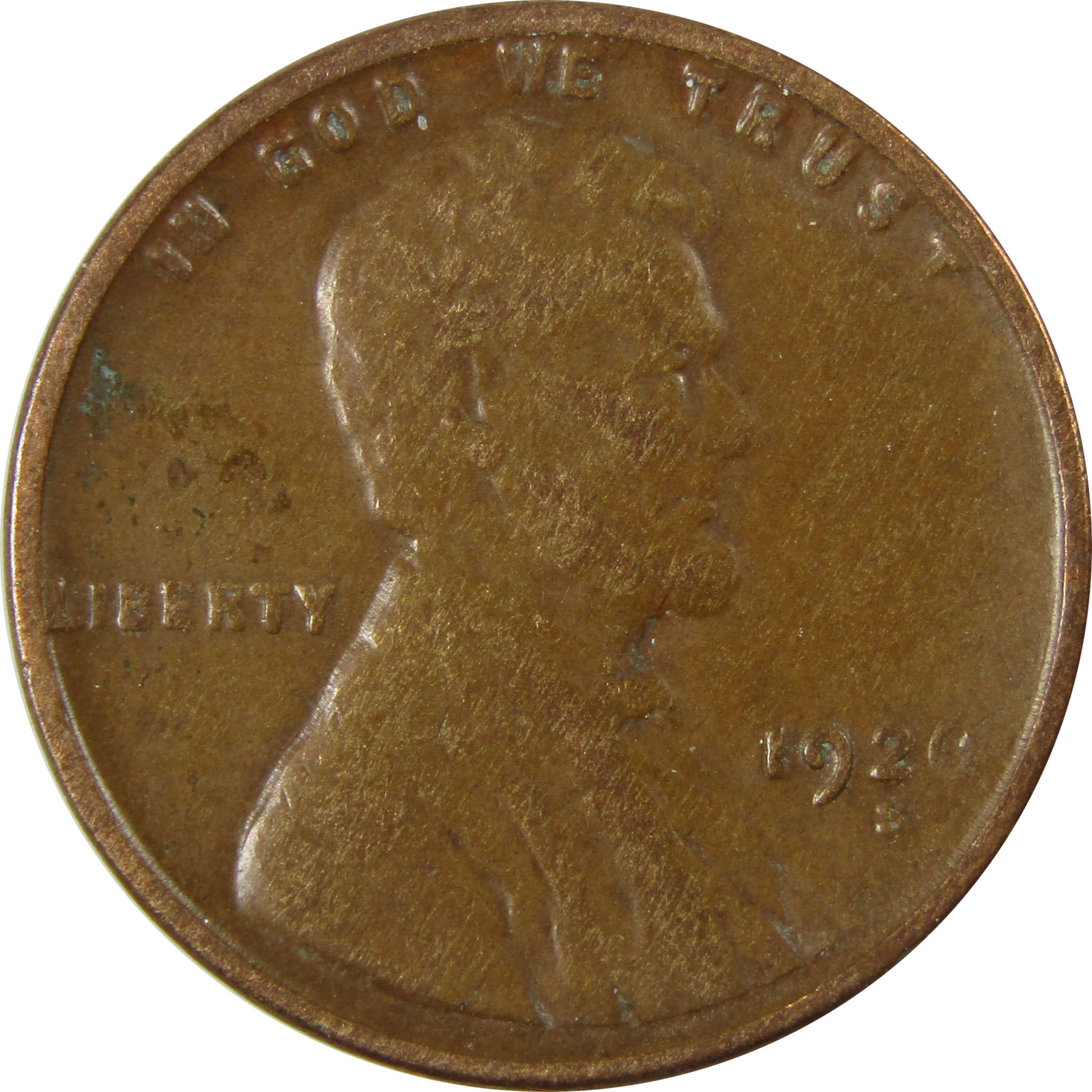1926 S Lincoln Wheat Cent VF Very Fine Penny 1c Coin SKU:I26471