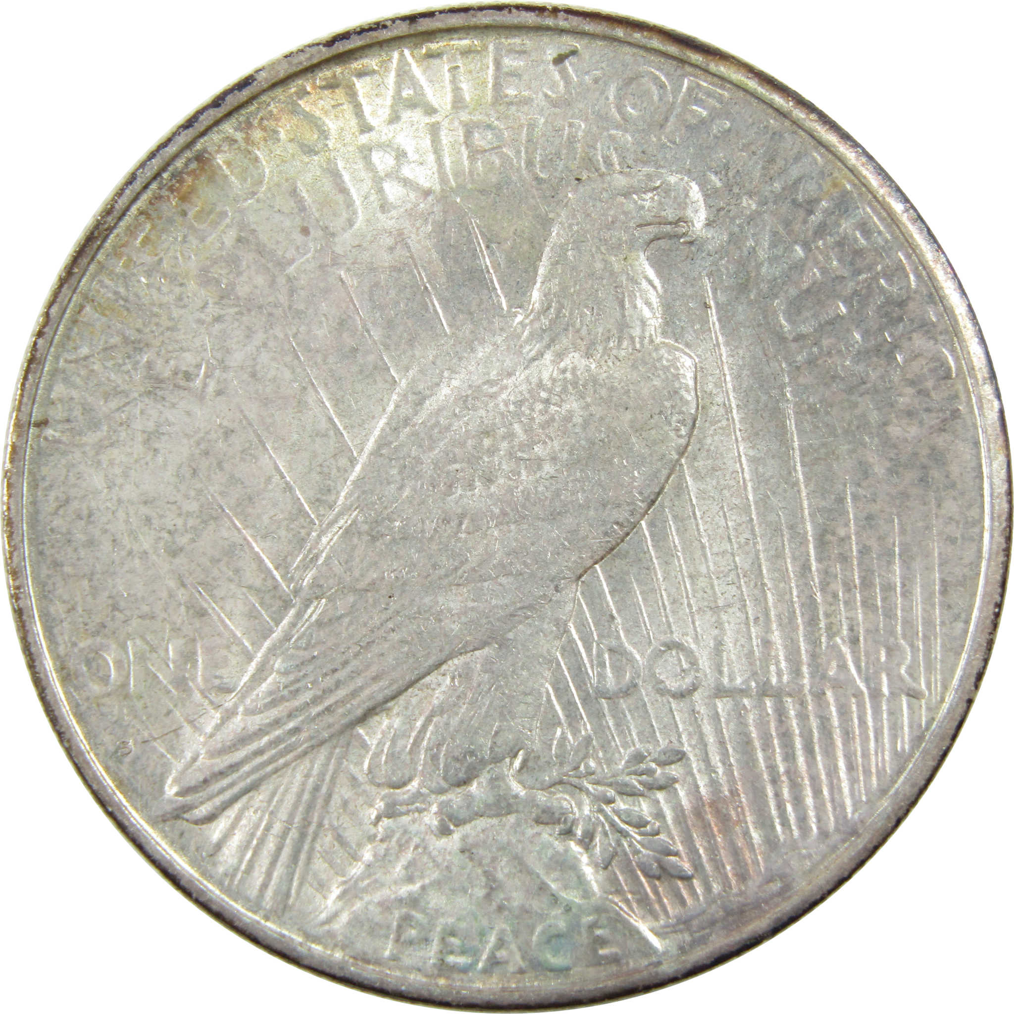 1925 S Peace Dollar AU About Uncirculated Silver $1 Coin SKU:I13378