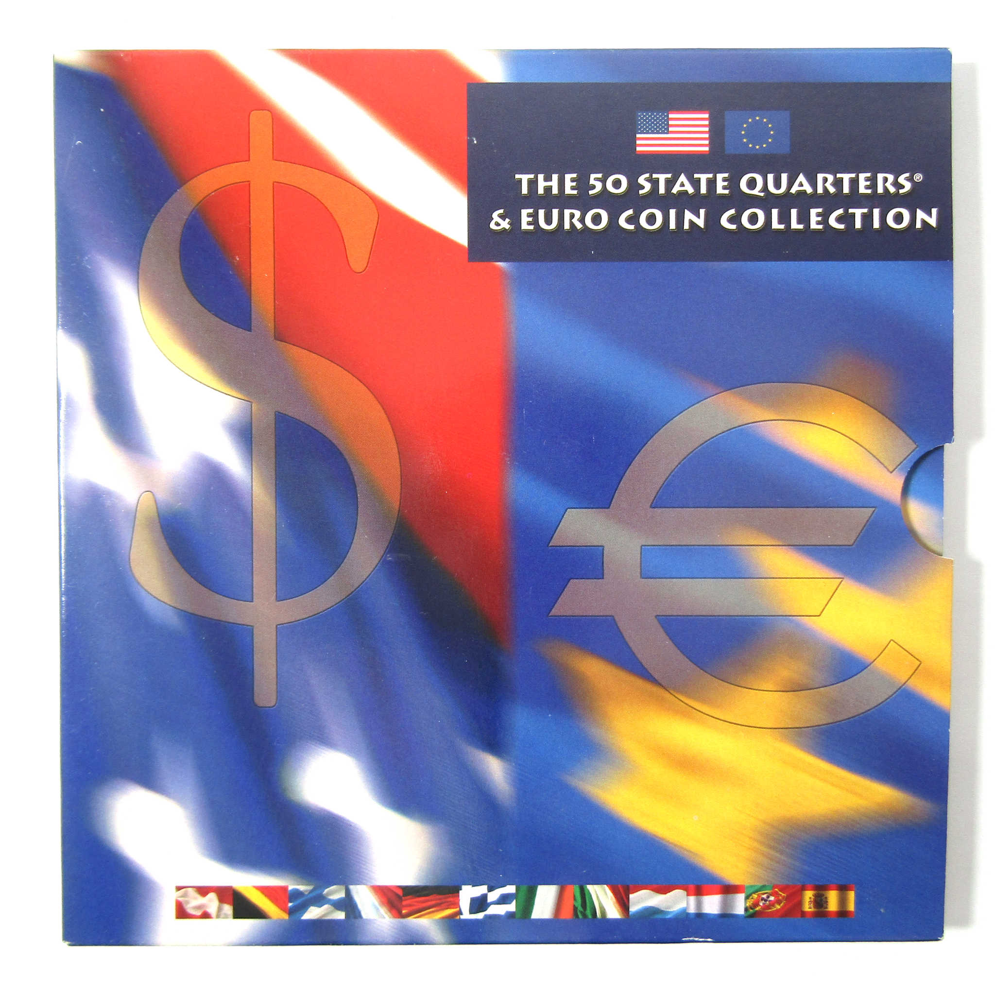 2002 State Quarters & Euro Coin Collection OGP COA SKU:CPC3016