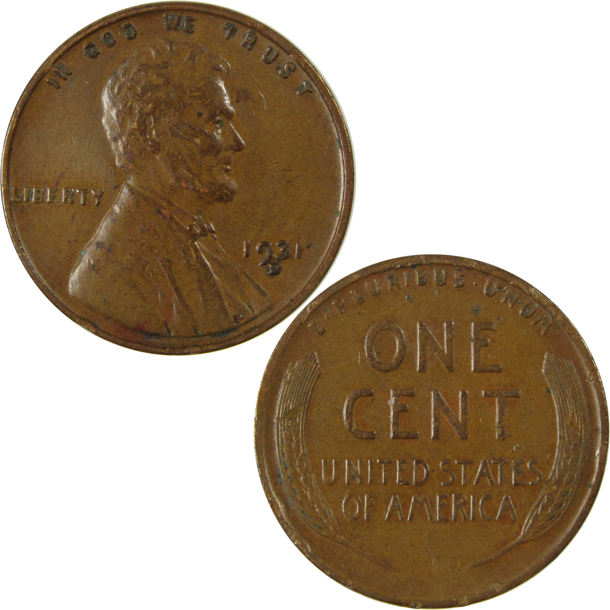 1931 D Lincoln Wheat Cent VF Very Fine Penny 1c Coin SKU:I27308