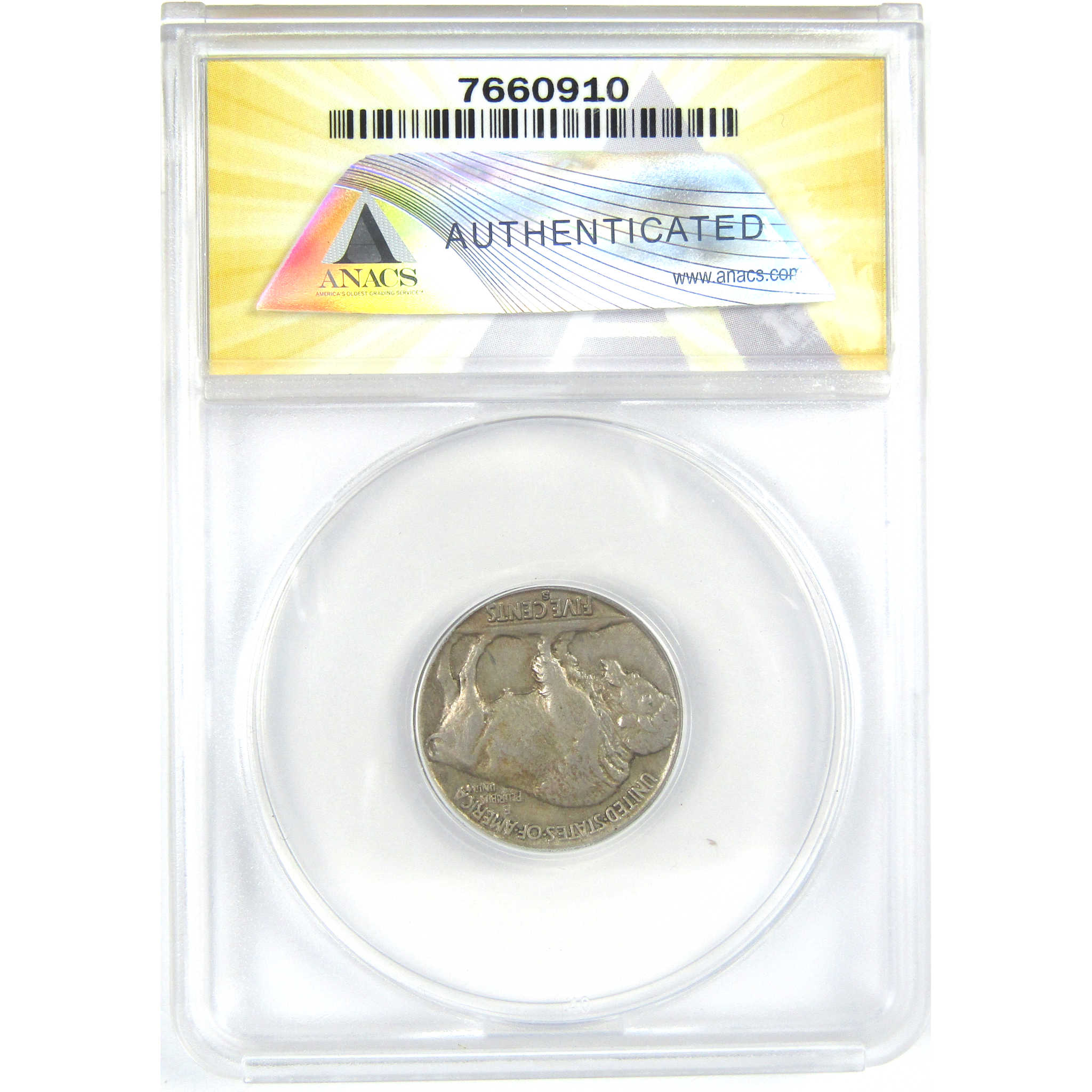 1931 S Indian Head Buffalo Nickel AU 50 ANACS 5c Coin SKU:I16291