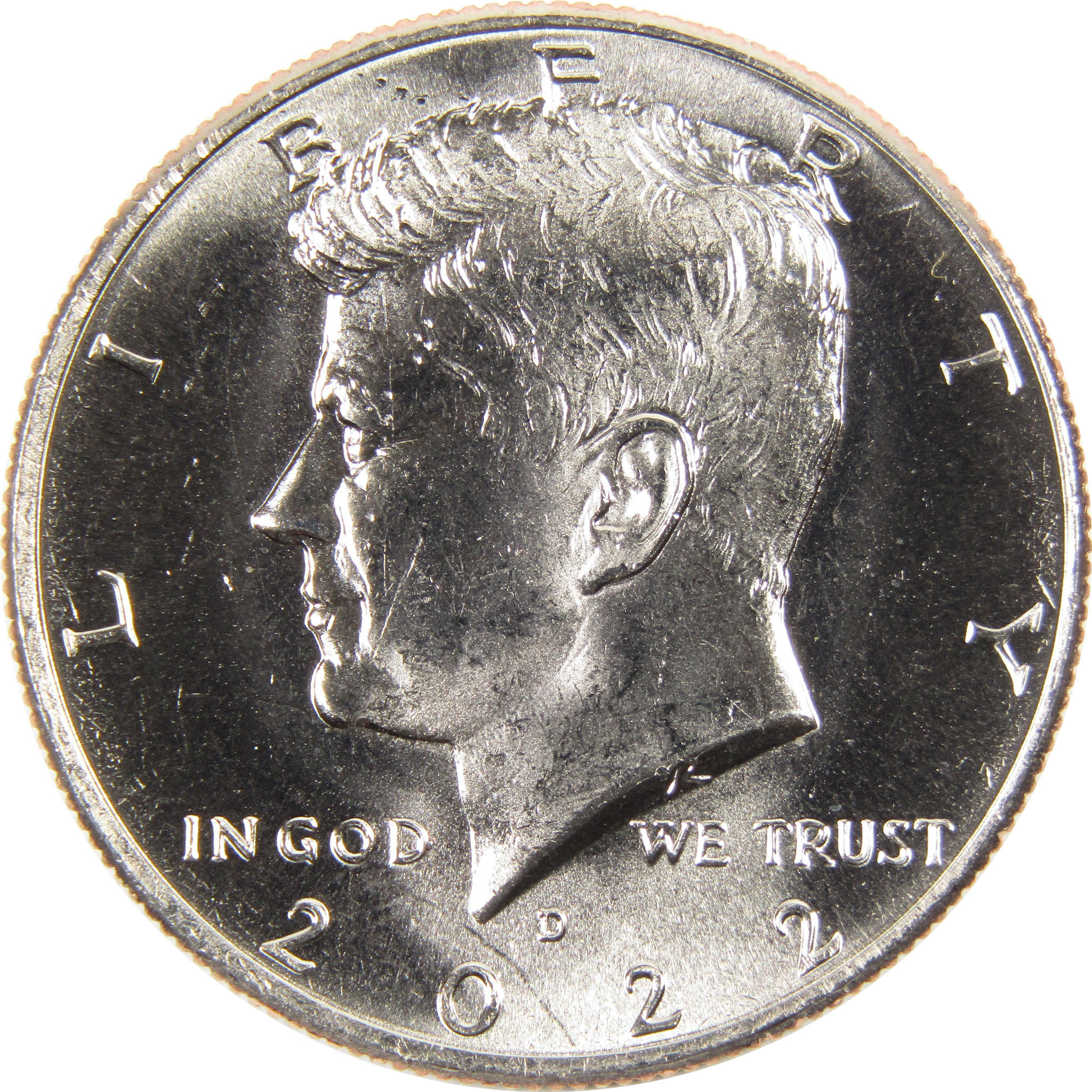 2022 D Kennedy Half Dollar BU Uncirculated Clad 50c Coin