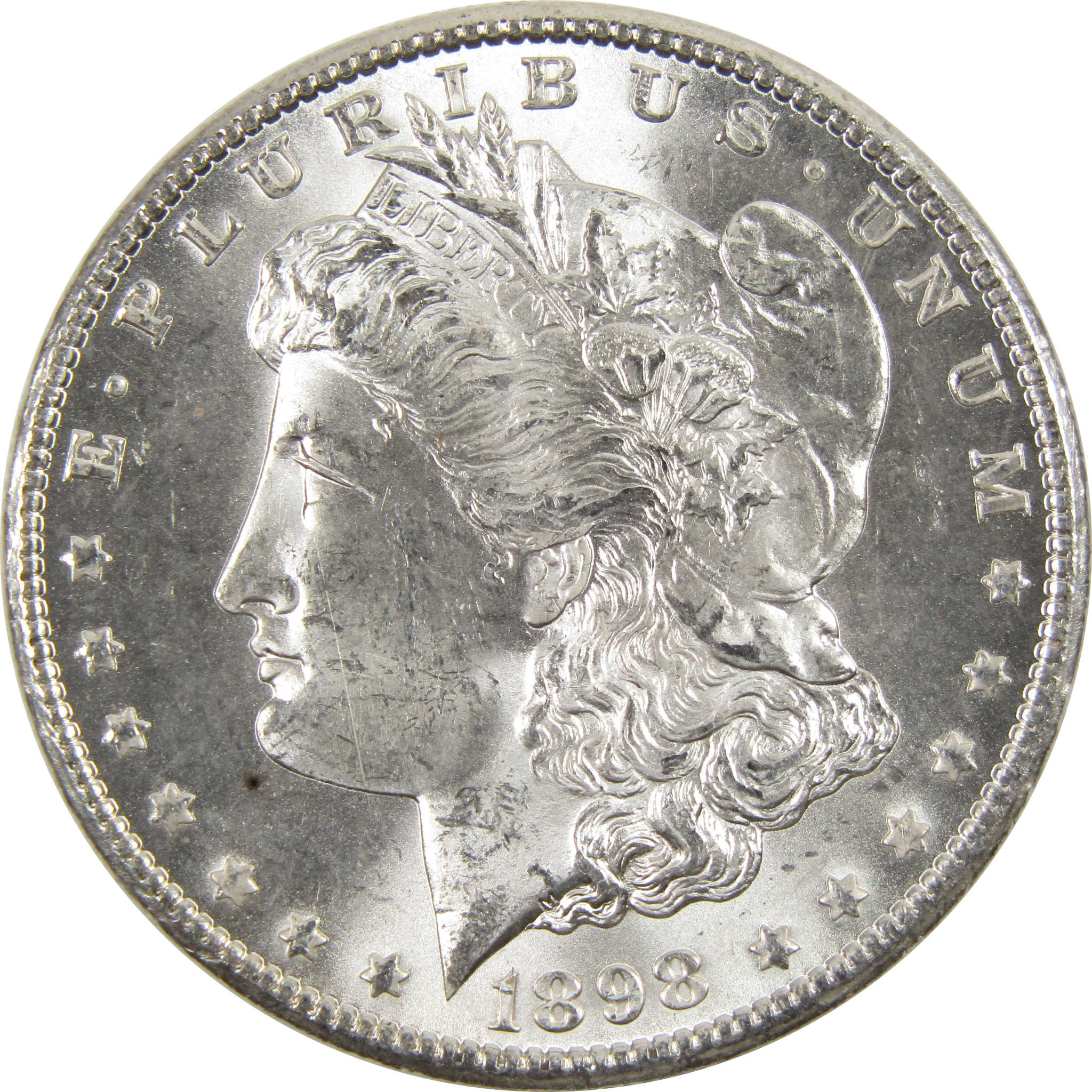 1898 O Morgan Dollar BU Uncirculated 90% Silver $1 Coin - Morgan coin - Morgan silver dollar - Morgan silver dollar for sale - Profile Coins &amp; Collectibles
