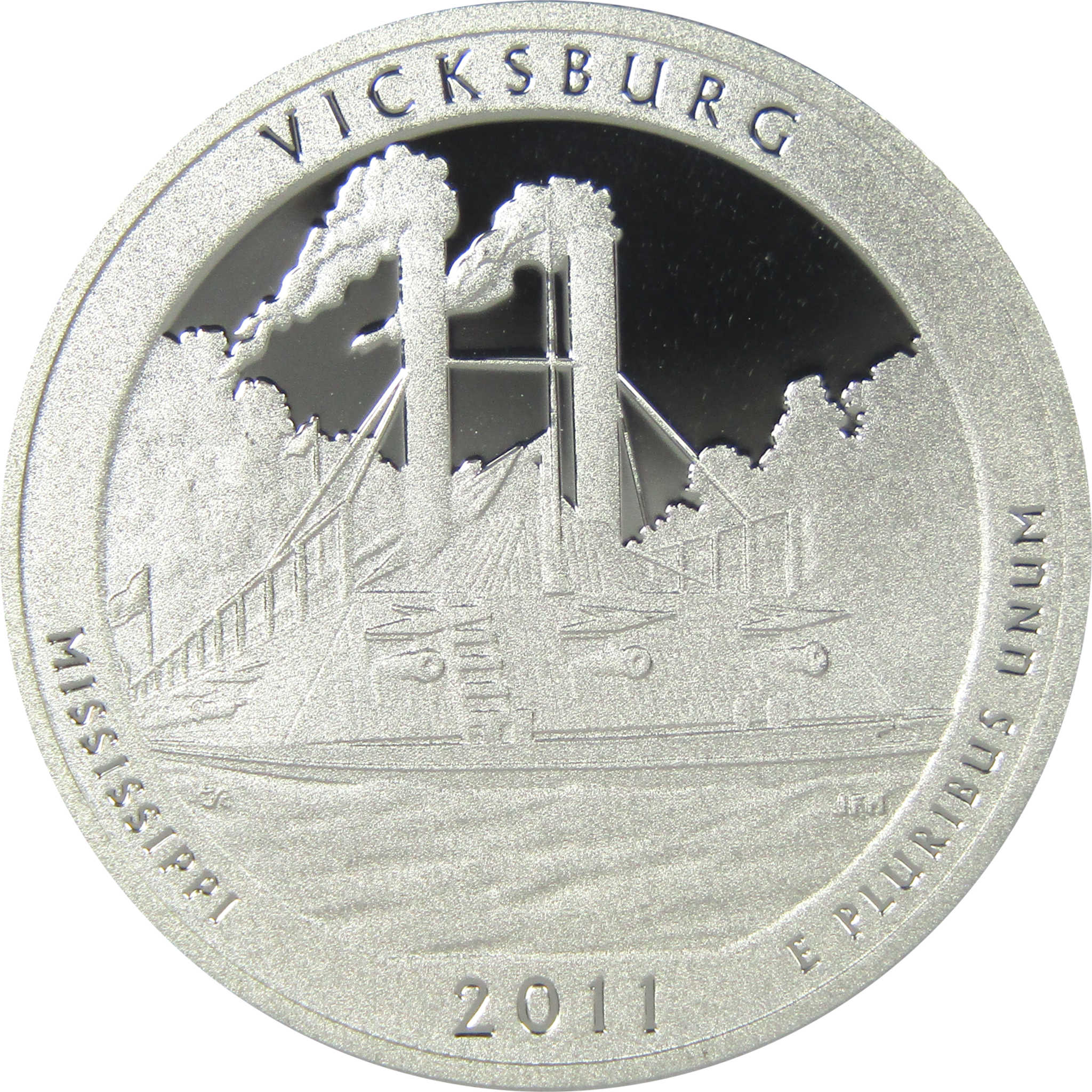 2011 S Vicksburg National Military Park Quarter Choice Proof Silver