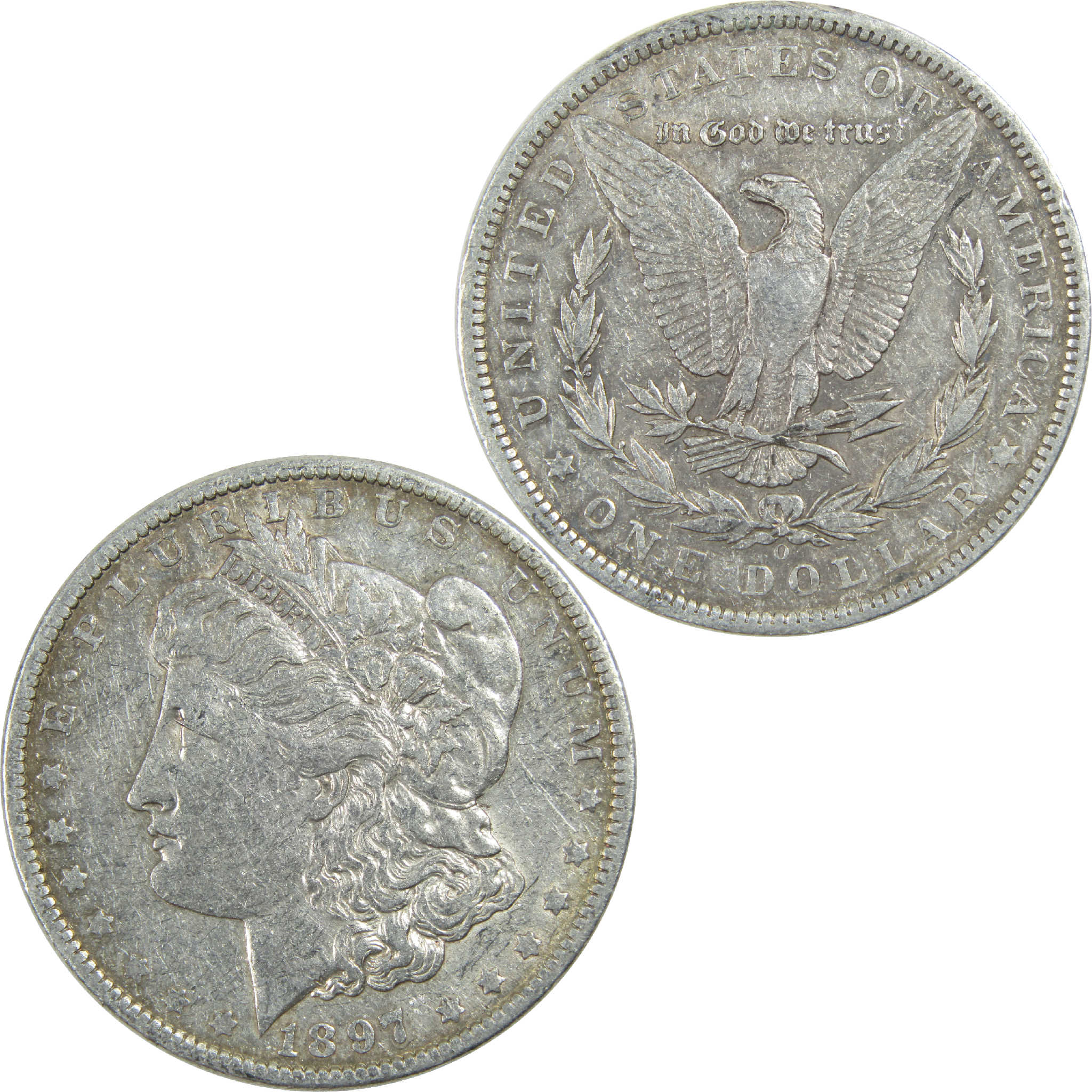 1897 O Morgan Dollar XF EF Extremely Fine Details Silver $1 SKU:I13213 - Morgan coin - Morgan silver dollar - Morgan silver dollar for sale - Profile Coins &amp; Collectibles