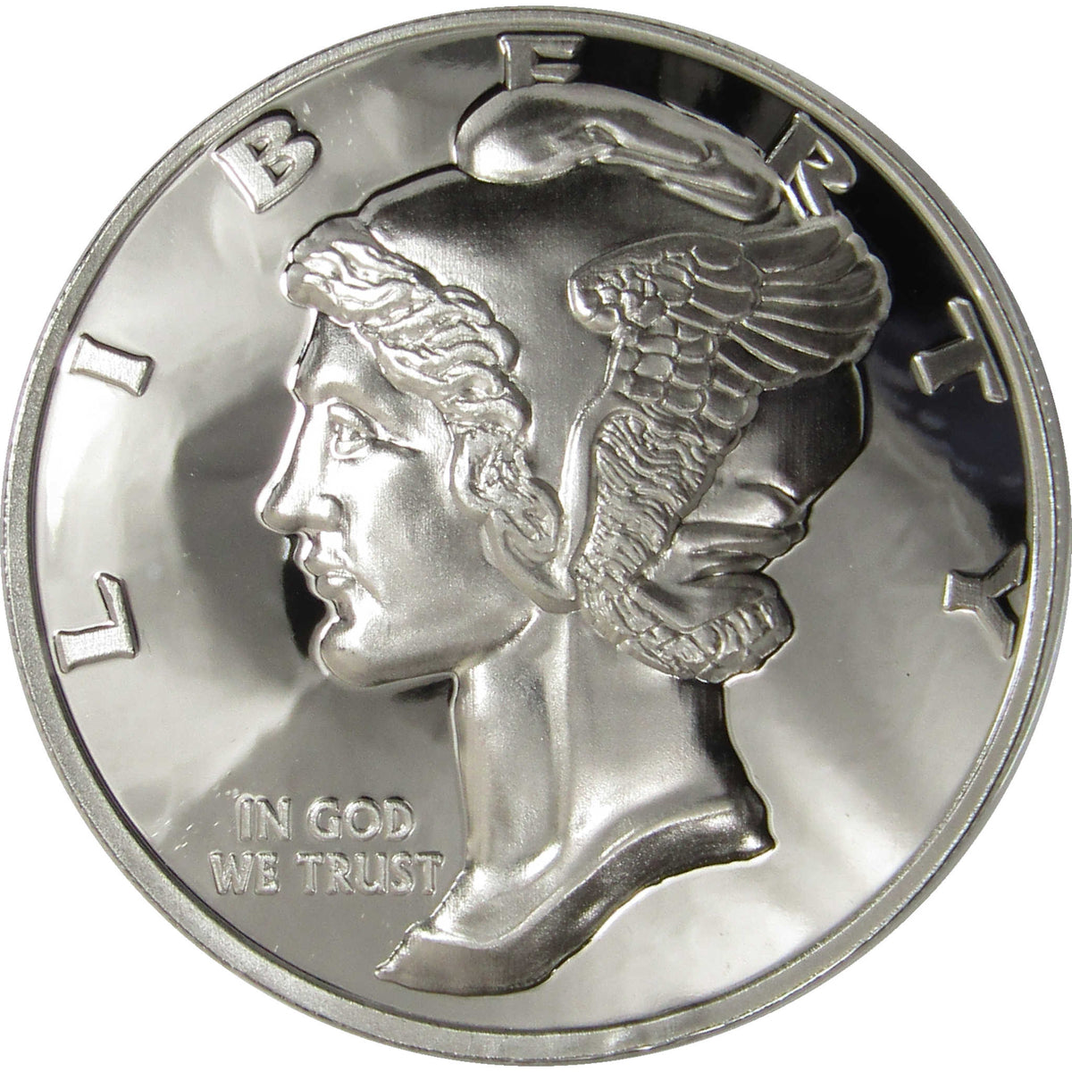 American Legacy Collection Mercury Dime 1 oz .999 Silver Round Proof