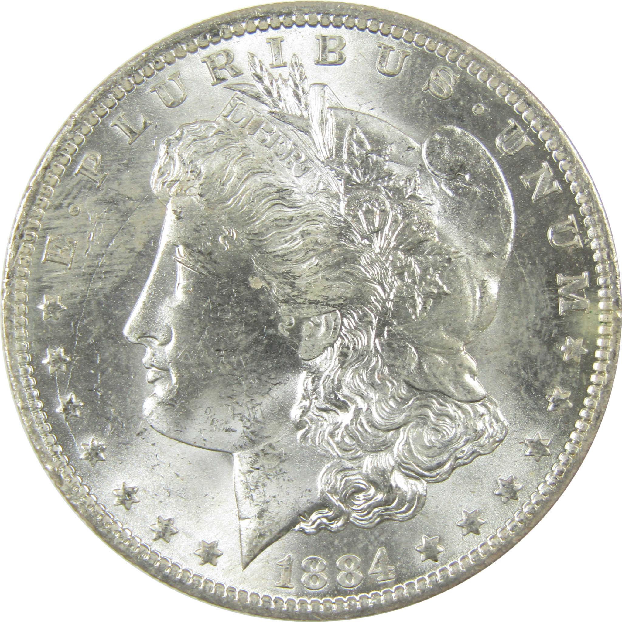1884 O Morgan Silver Dollar Uncirculated Mint State $1 Coin SKU:I24529 - Morgan coin - Morgan silver dollar - Morgan silver dollar for sale - Profile Coins &amp; Collectibles