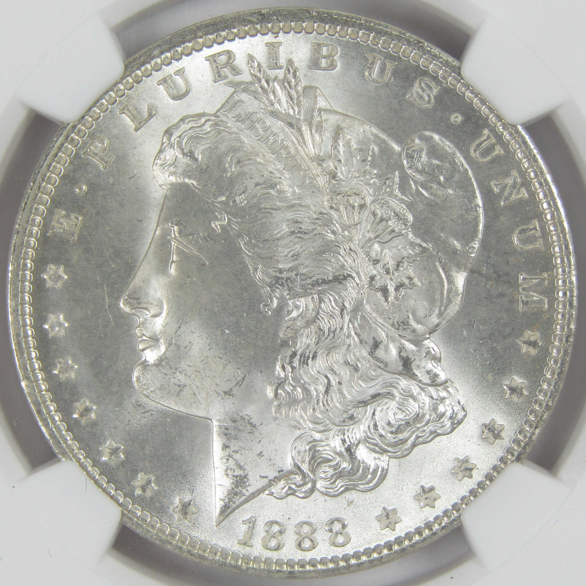 1888 Morgan Dollar MS 66 NGC Silver $1 Uncirculated Coin - Morgan coin - Morgan silver dollar - Morgan silver dollar for sale - Profile Coins &amp; Collectibles