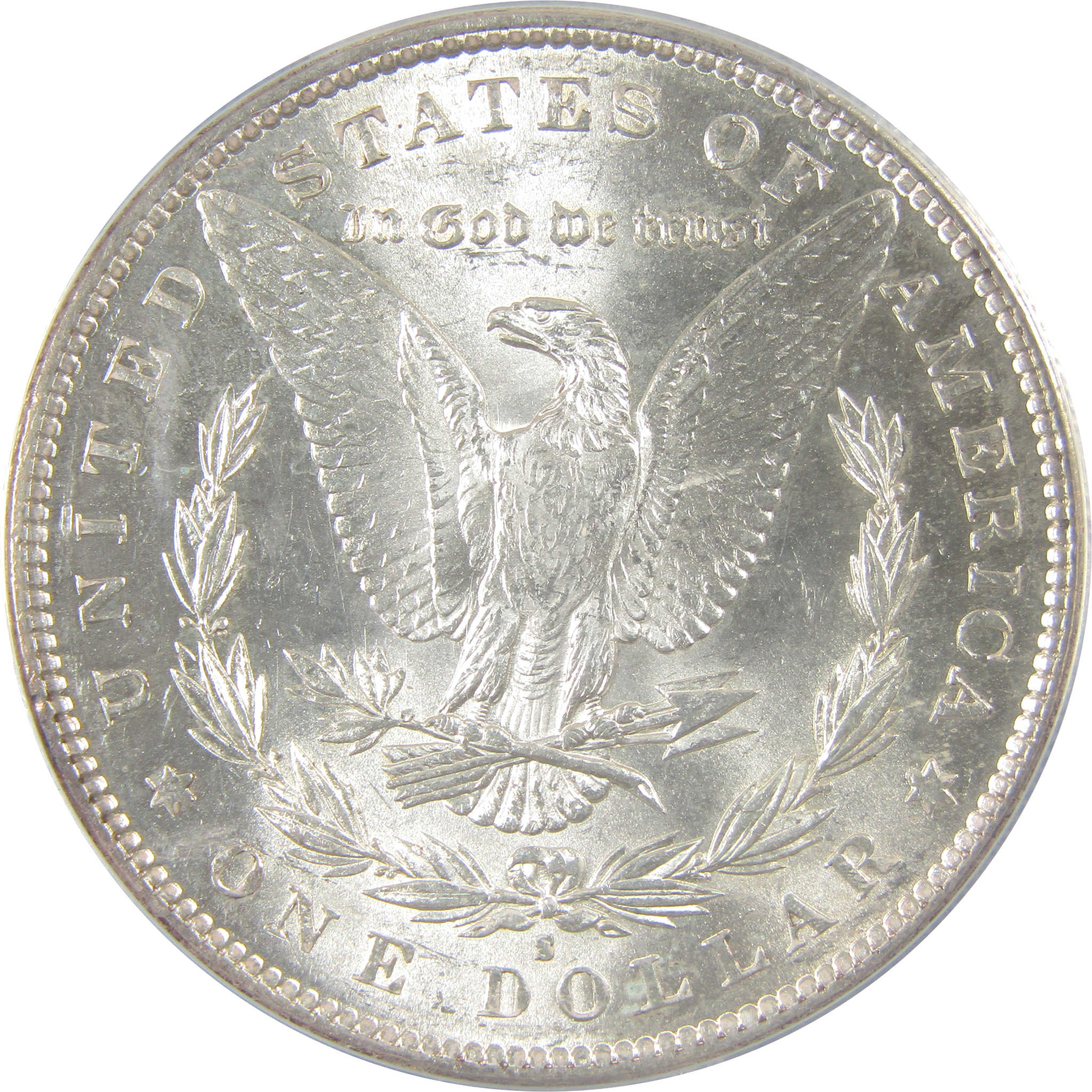 1890 S Morgan Silver Dollar MS 63 ANACS Uncirculated SKU:I24098