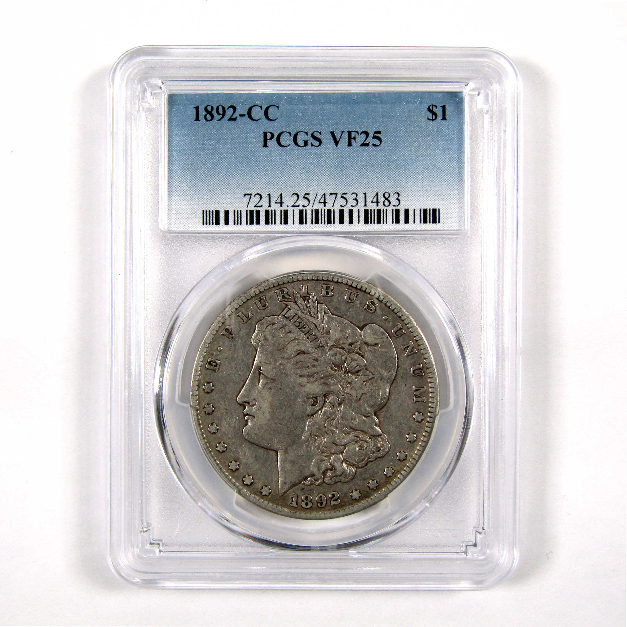 1892 CC Morgan Dollar VF 25 PCGS 90% Silver $1 Coin SKU:I9144 - Morgan coin - Morgan silver dollar - Morgan silver dollar for sale - Profile Coins &amp; Collectibles