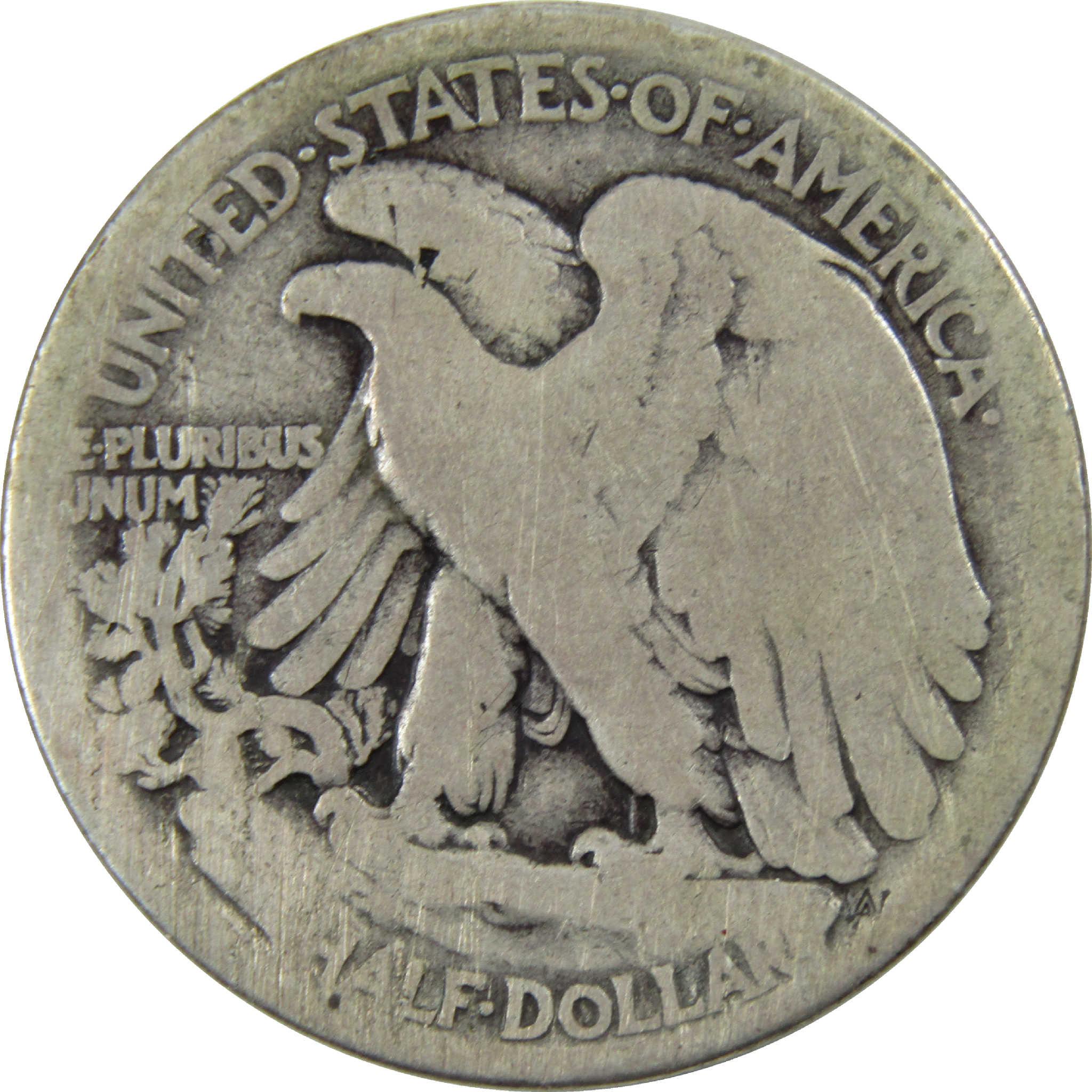 1917 S Obverse Liberty Walking Half Dollar AG Silver 50c SKU:I12183