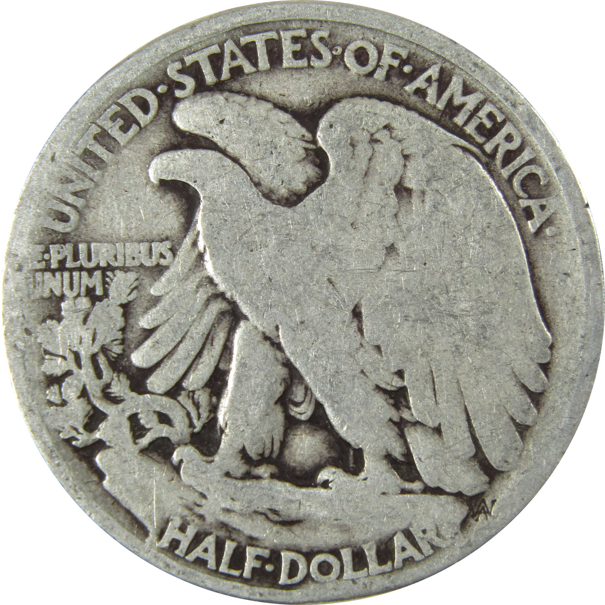 1920 Liberty Walking Silver Half Dollar AG About Good SKU:CP518
