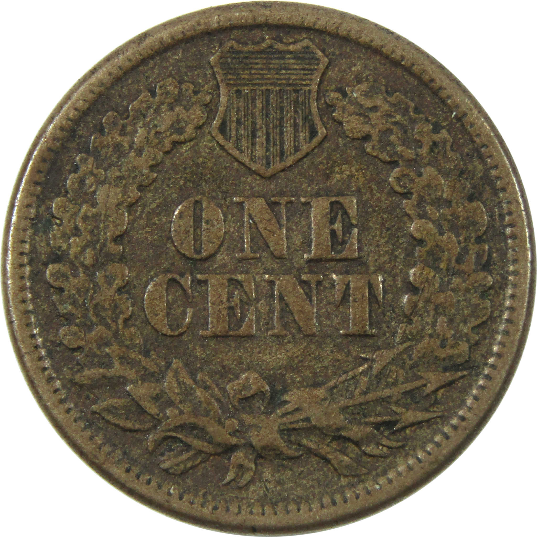 1860 Indian Head Cent VF Very Fine Copper-Nickel Penny 1c SKU:I14094
