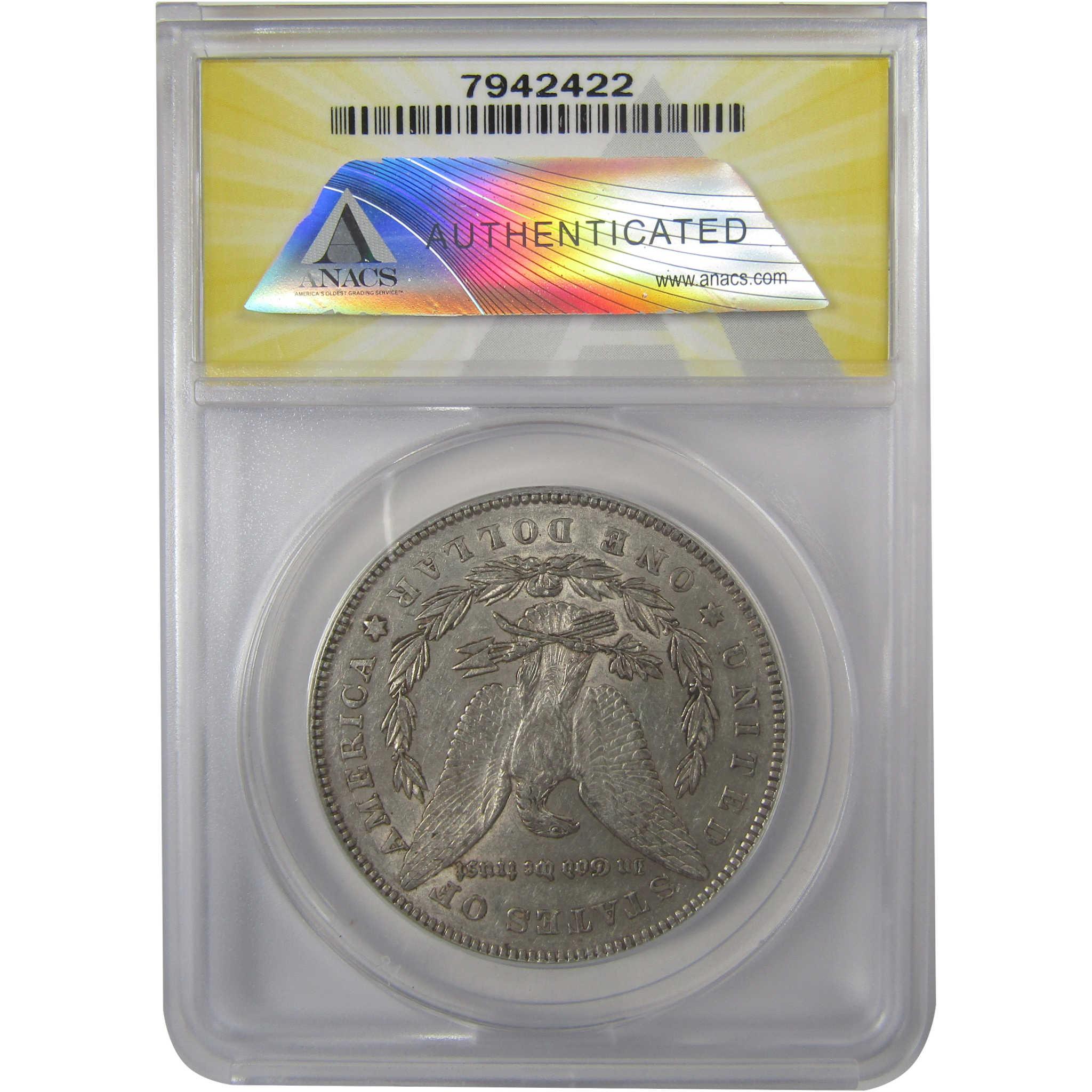 1878 7TF Rev 78 Morgan Silver Dollar EF 45 ANACS $1 Coin SKU:I24921 - Morgan coin - Morgan silver dollar - Morgan silver dollar for sale - Profile Coins &amp; Collectibles