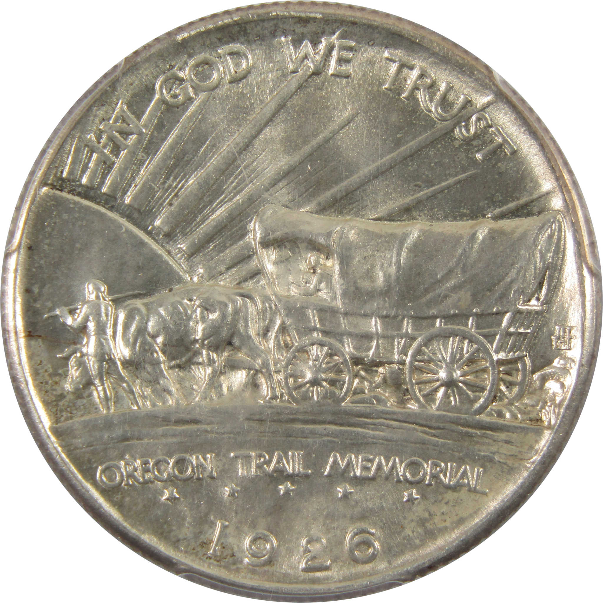 Oregon Trail Memorial Half Dollar 1926 MS 65 PCGS Unc SKU:I6237