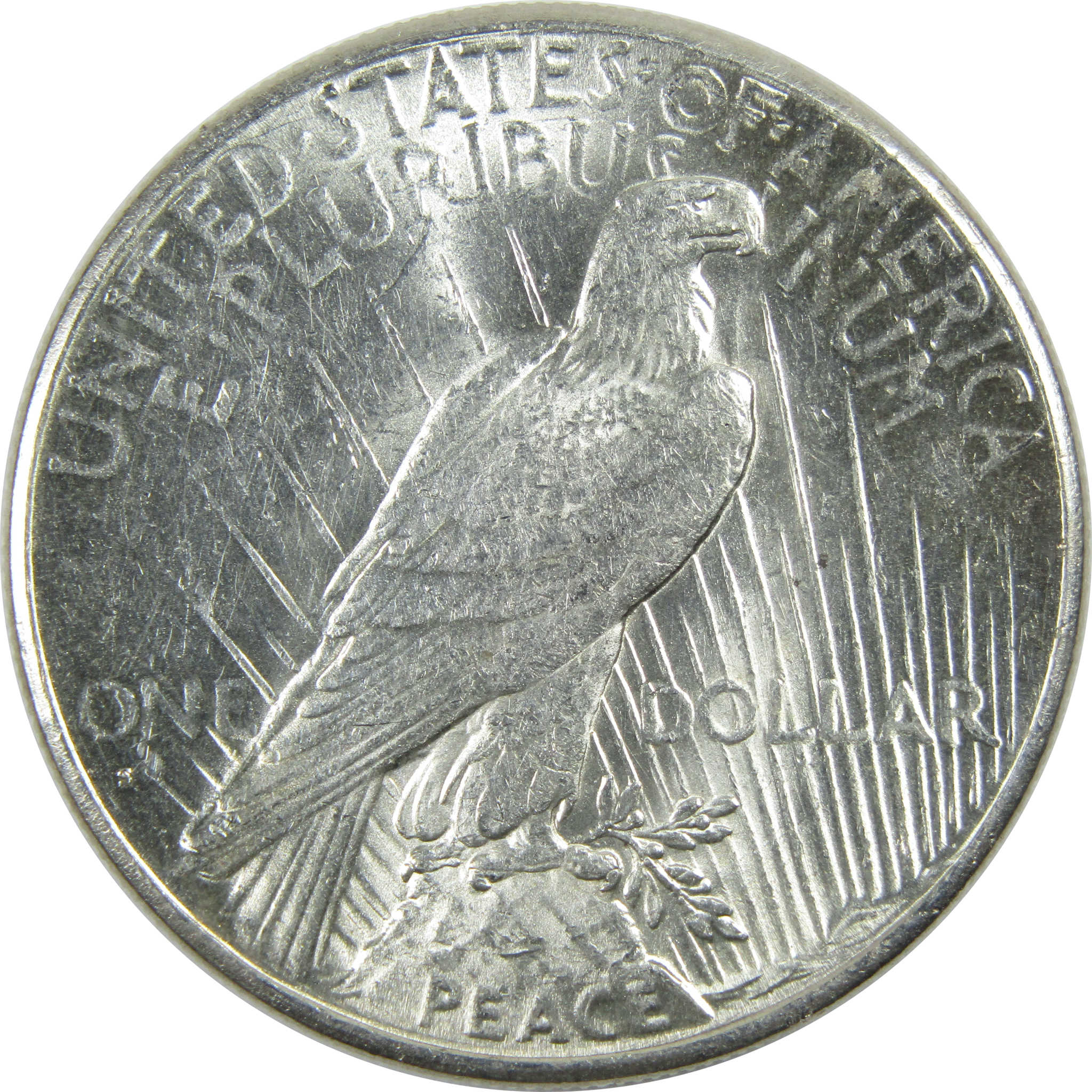 1926 S Peace Dollar AU About Uncirculated Silver $1 Coin SKU:I12842
