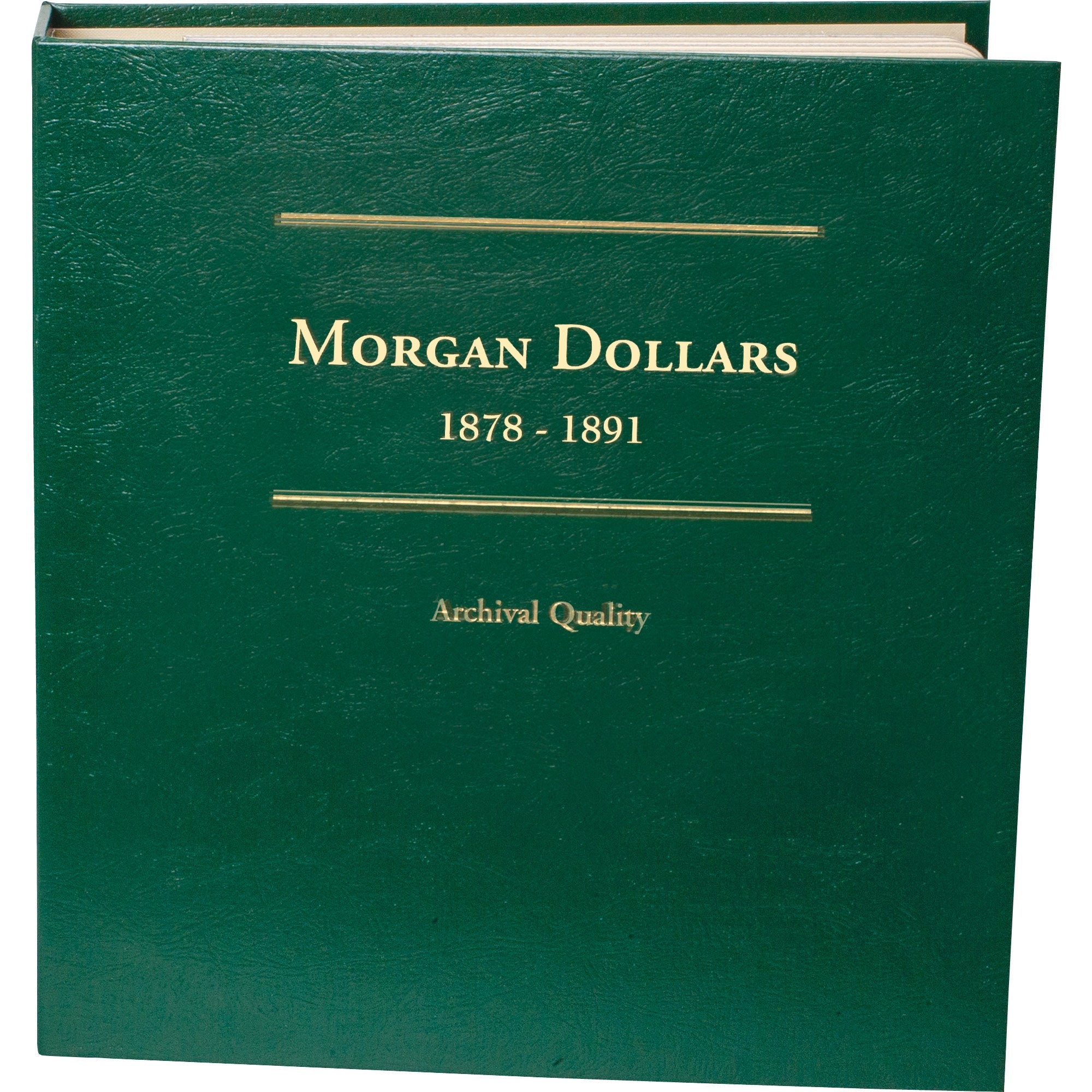 1878-1891 Morgan Dollar Coin Album Volume 1 Littleton Coin Company