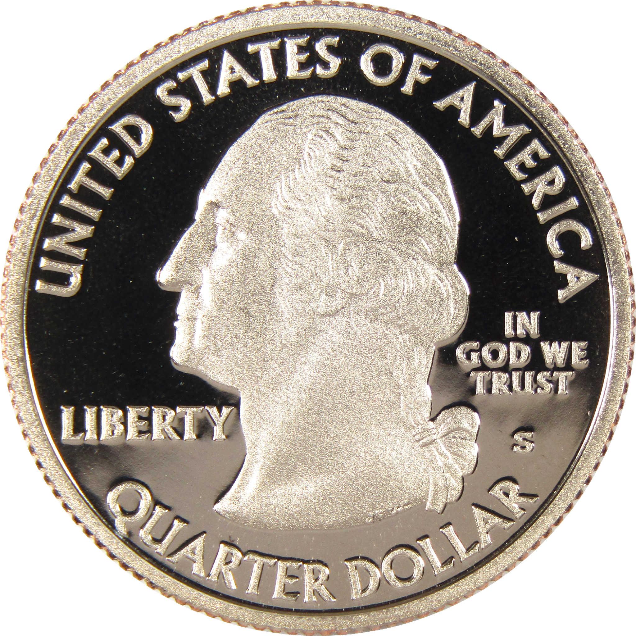 2009 S U.S Virgin Island DC & US Territories Quarter Clad 25c Proof