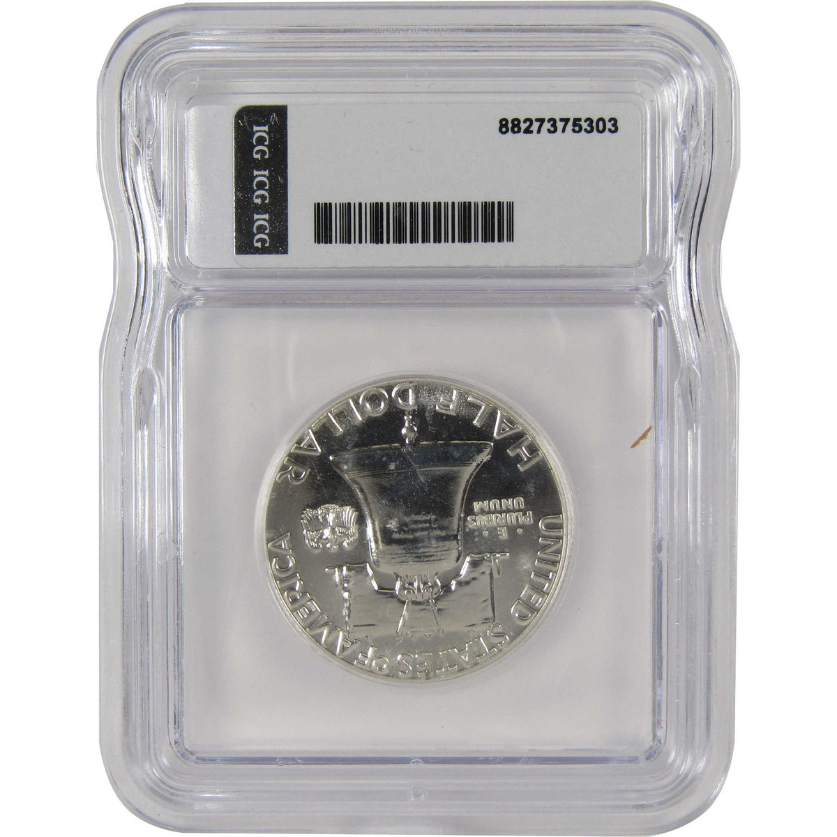 1956 Type 2 Franklin Silver Half Dollar PR 65 ICG 50c Coin SKU:I29160