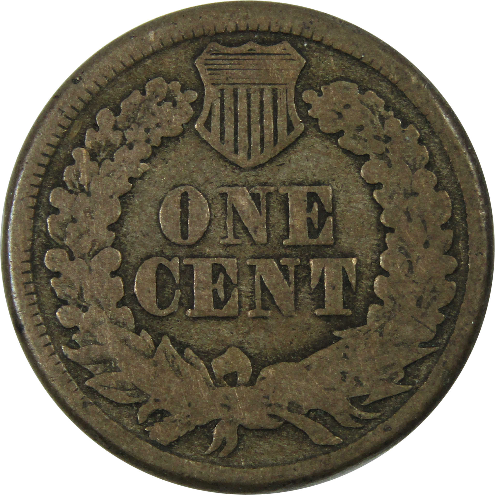1860 Indian Head Cent VG Very Good Copper-Nickel Penny 1c SKU:I12422