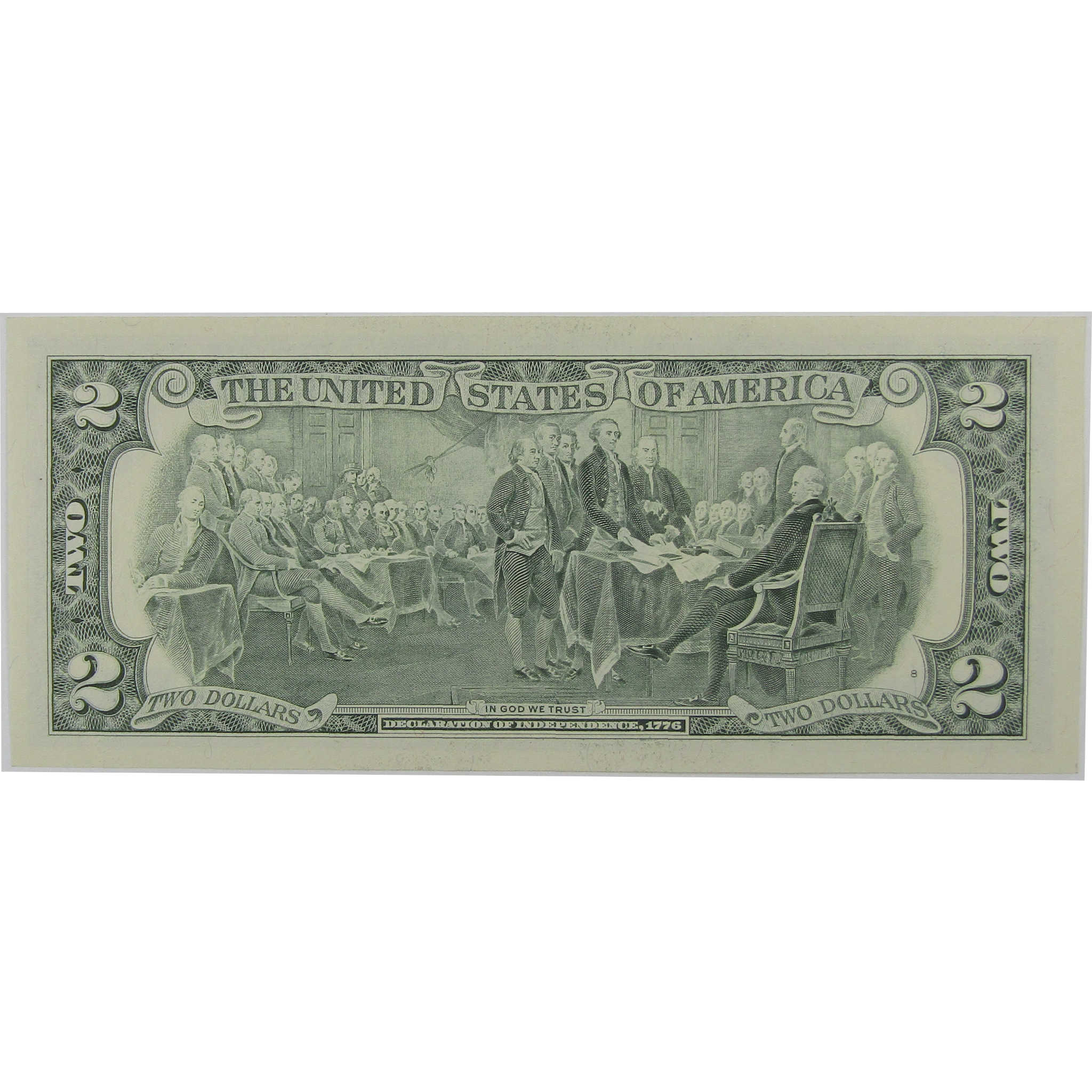 1995 $2 Federal Reserve Binary Note CCU Choice Crisp Uncirculated