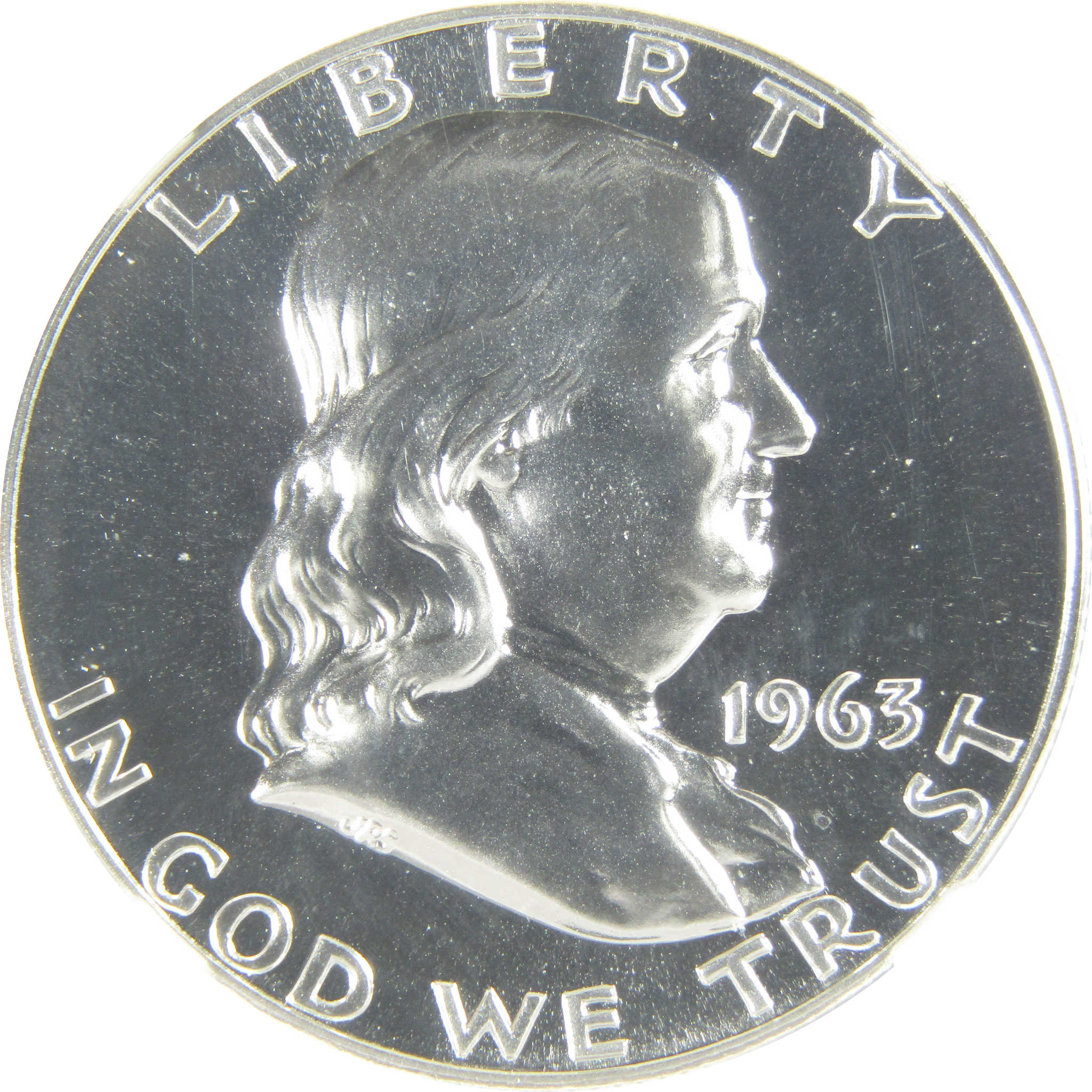 1963 Franklin Silver Half Dollar PF 69 NGC Proof 50c Coin SKU:I27443