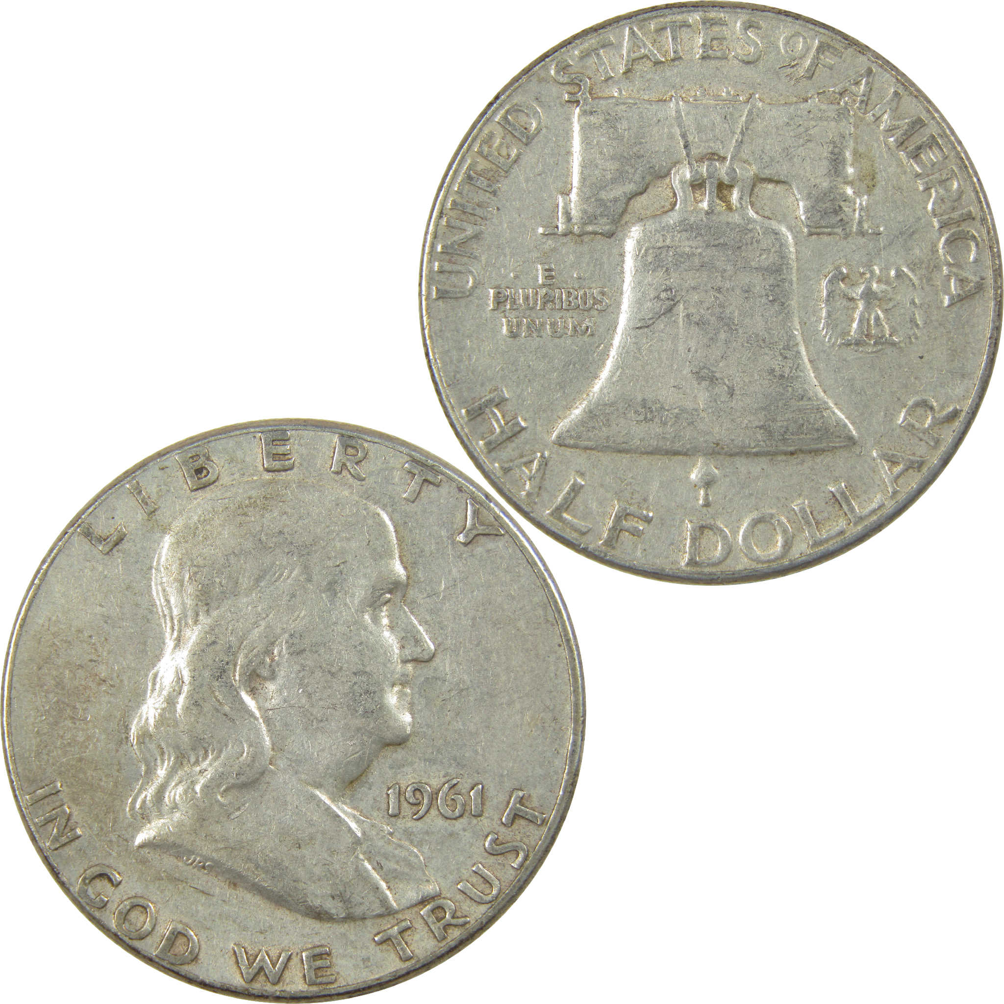 1961 Franklin Half Dollar G Good Silver 50c Coin