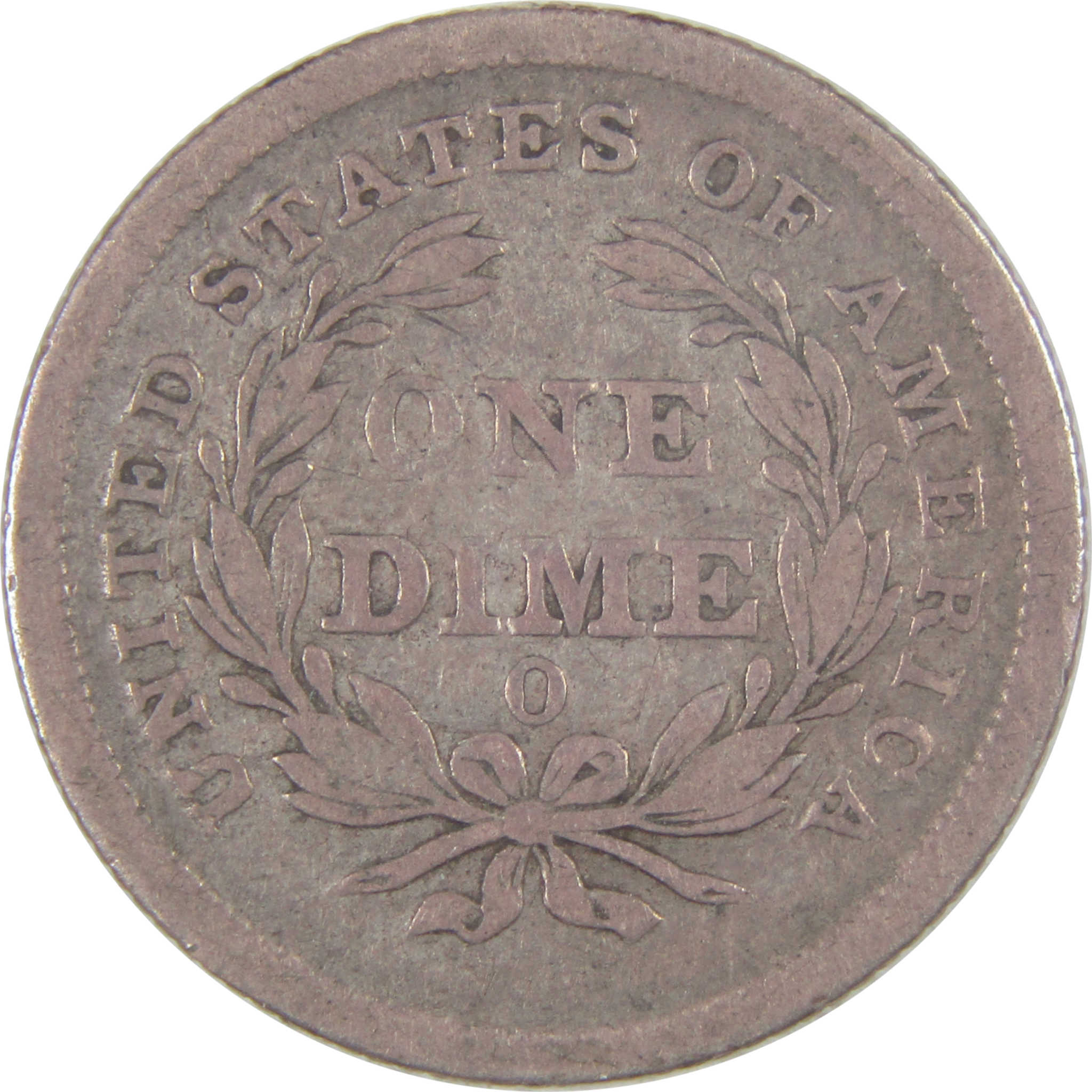 1840 O Seated Liberty Dime F Fine Silver 10c Coin SKU:I16838