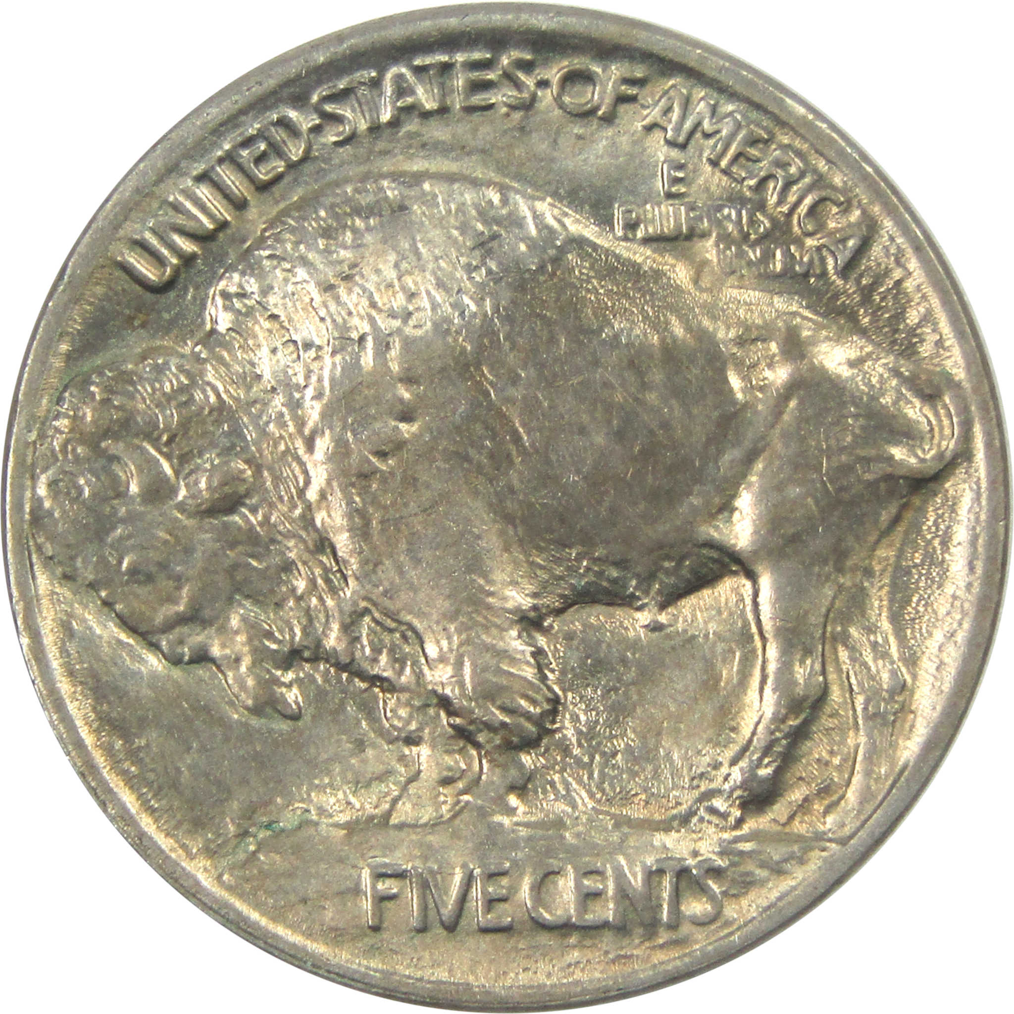 1913 Type 1 Buffalo Nickel BU Choice Uncirculated 5c Coin SKU:I15396