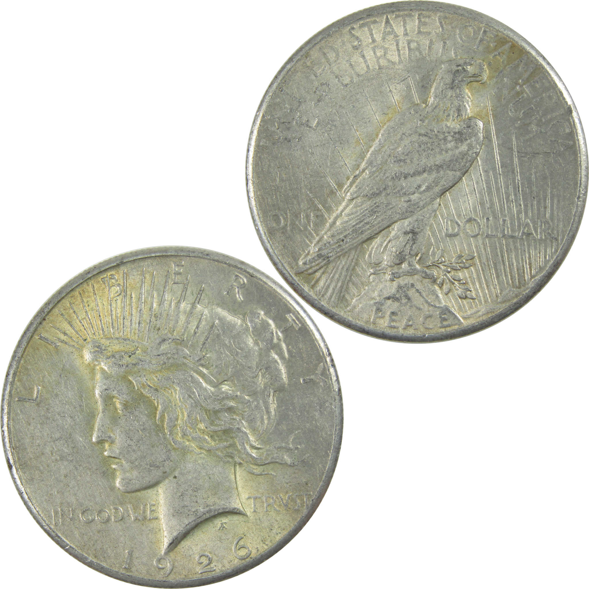 1926 Peace Dollar AU About Uncirculated Silver $1 Coin SKU:I16039