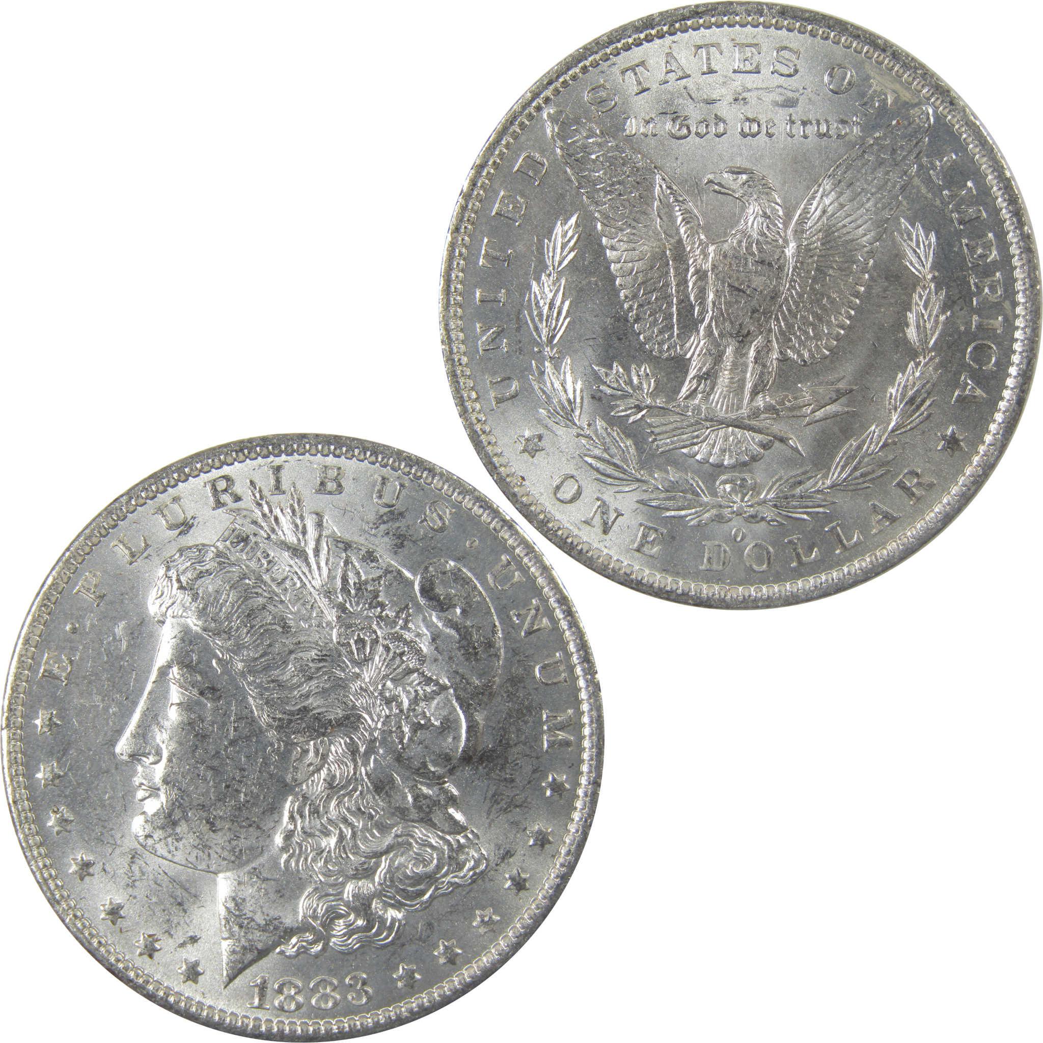 1883 O Morgan Silver Dollar Uncirculated Mint State Toned SKU:I24865