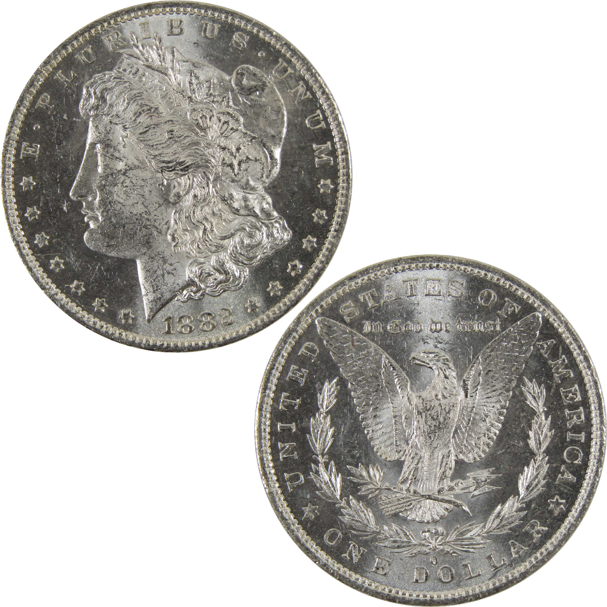 1882 O Morgan Dollar BU Uncirculated 90% Silver $1 Coin SKU:I8920 - Morgan coin - Morgan silver dollar - Morgan silver dollar for sale - Profile Coins &amp; Collectibles