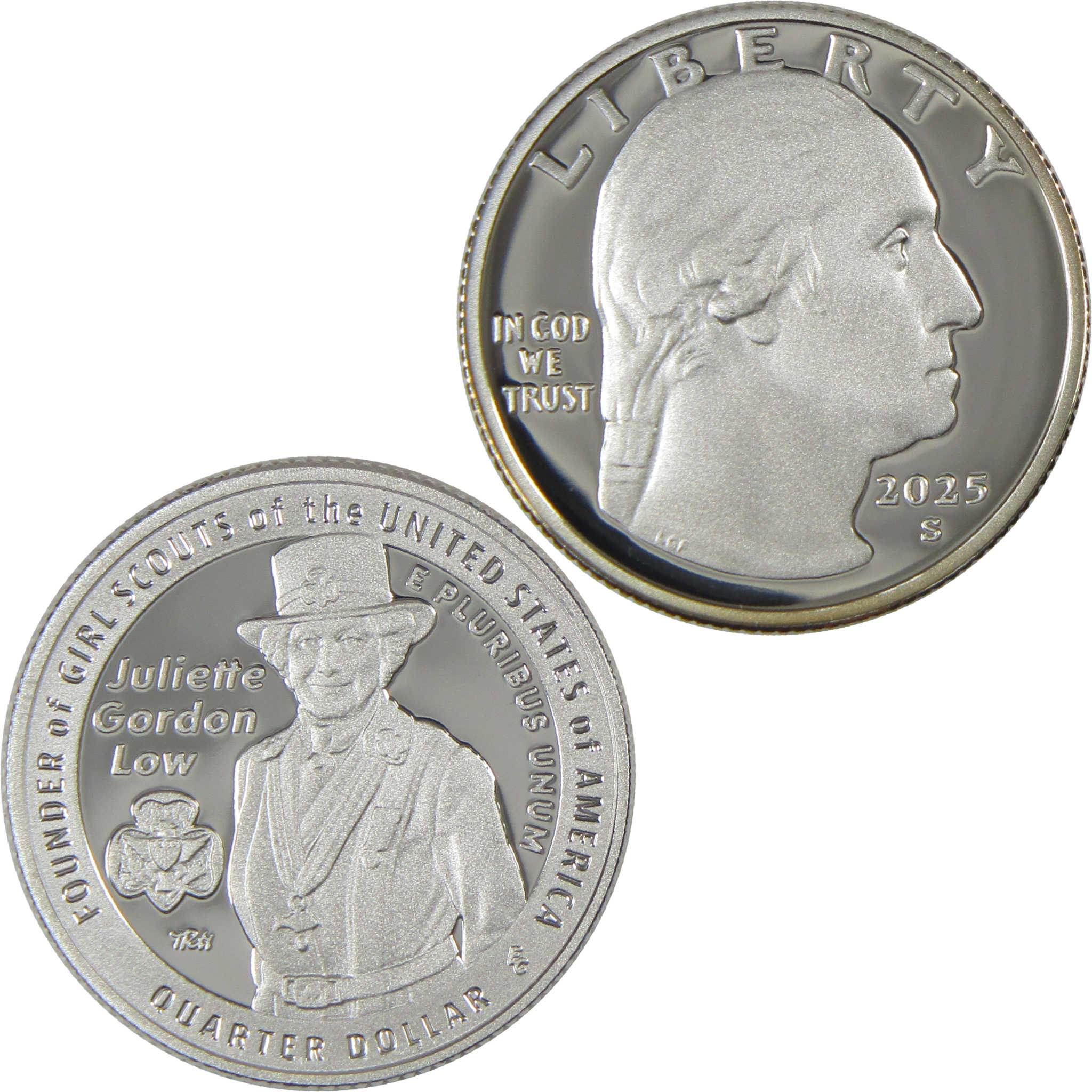 2025 S Juliette Gordon Low American Women Quarter .999 Silver Proof