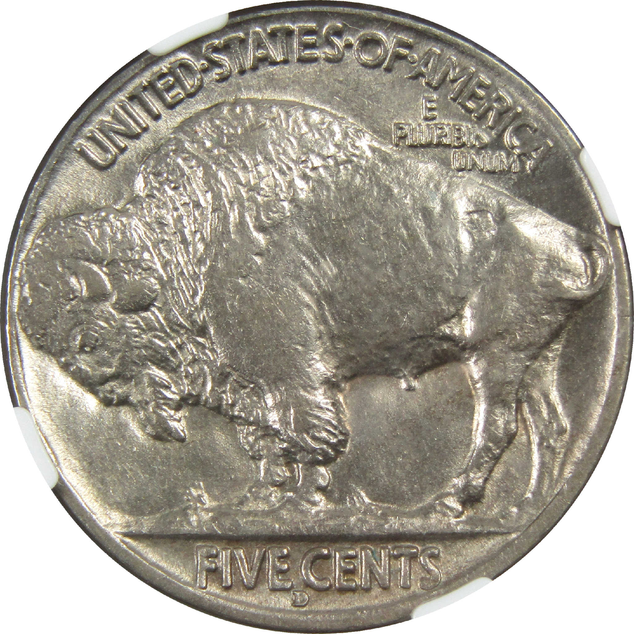 1913 D Type 2 Indian Head Buffalo Nickel AU 58 NGC 5c Coin SKU:I13219