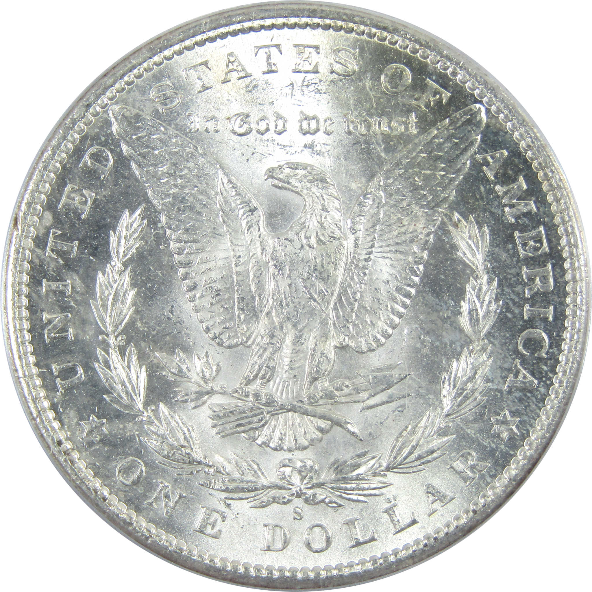 1897 S Morgan Dollar MS 64 PCGS Silver $1 Uncirculated Coin SKU:I14605 - Morgan coin - Morgan silver dollar - Morgan silver dollar for sale - Profile Coins &amp; Collectibles