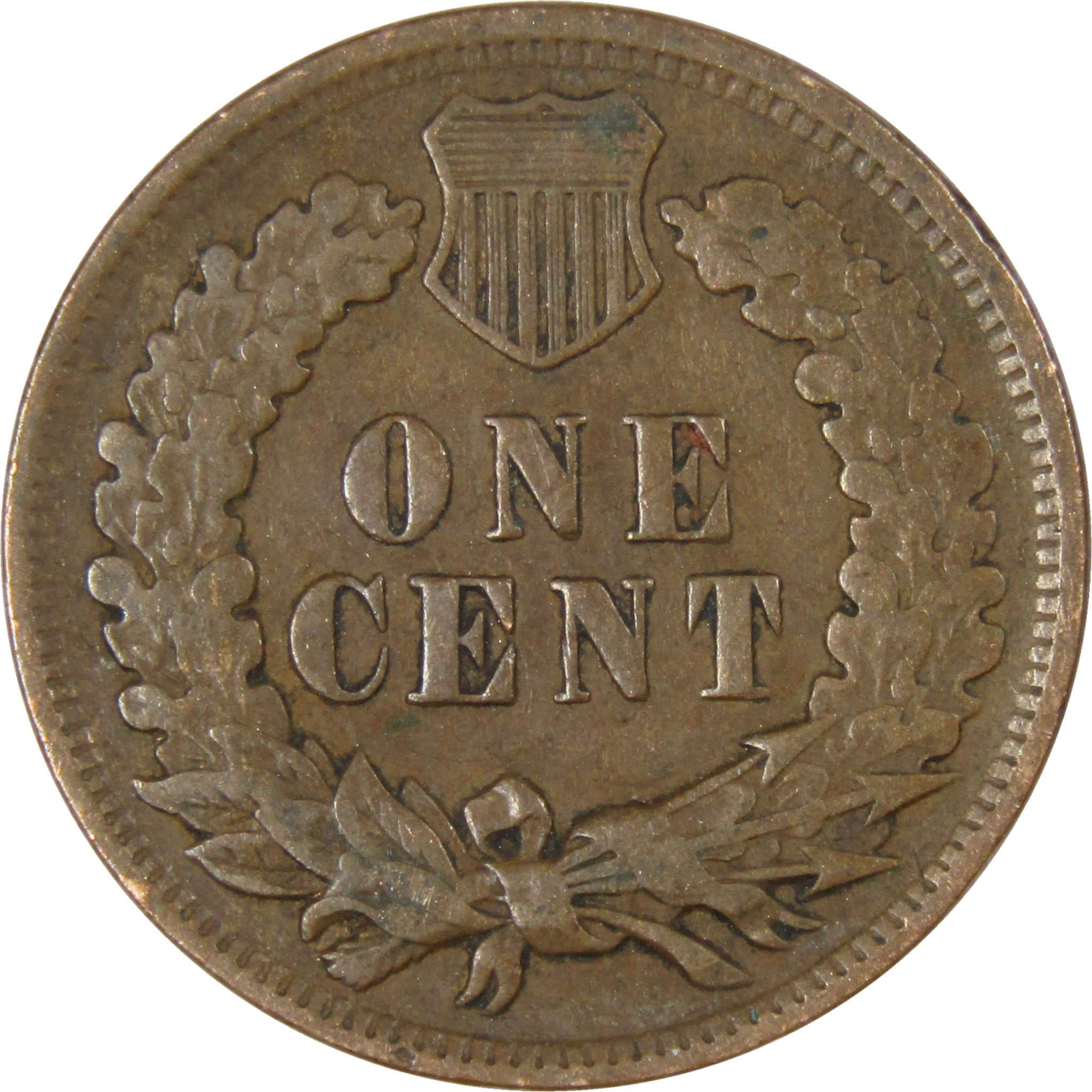 Indian Head Cent VG Very Good Penny 1c Coin Collectible Random Date