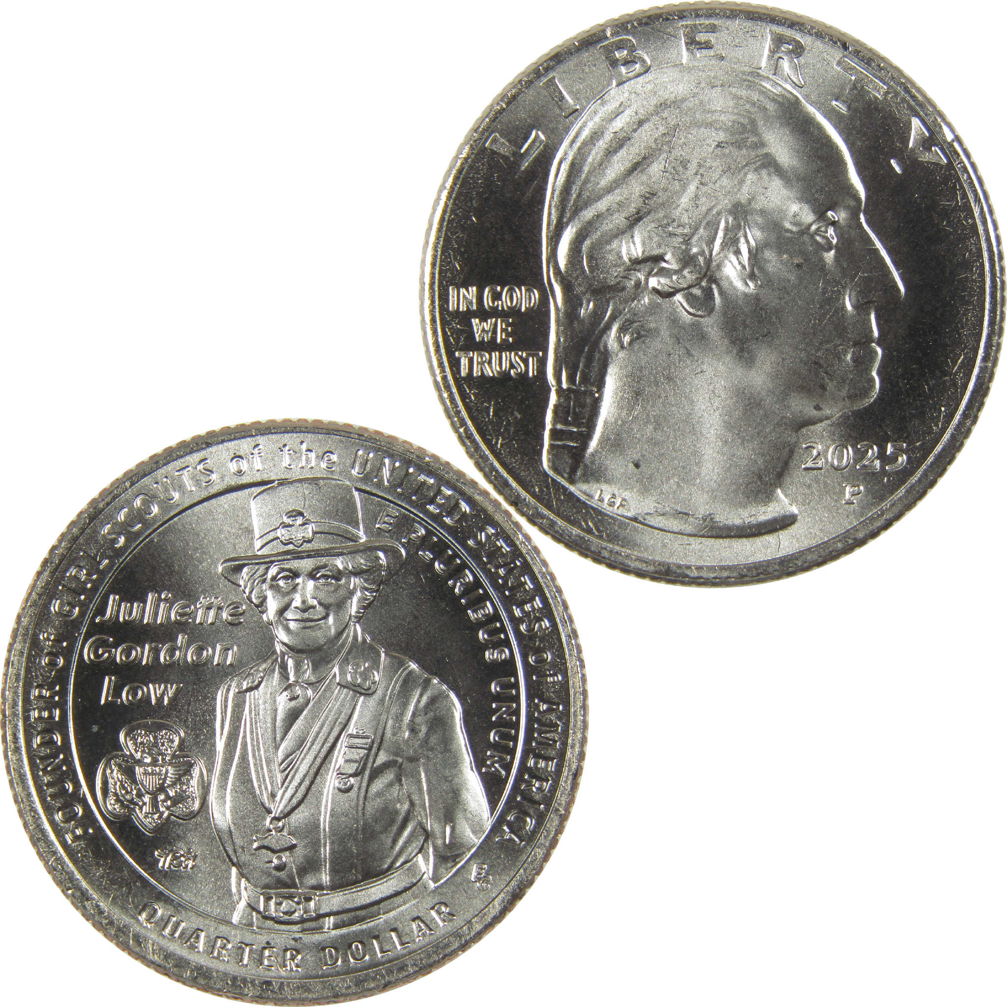 2025 P Juliette Gordon Low American Women Quarter Uncirculated Clad