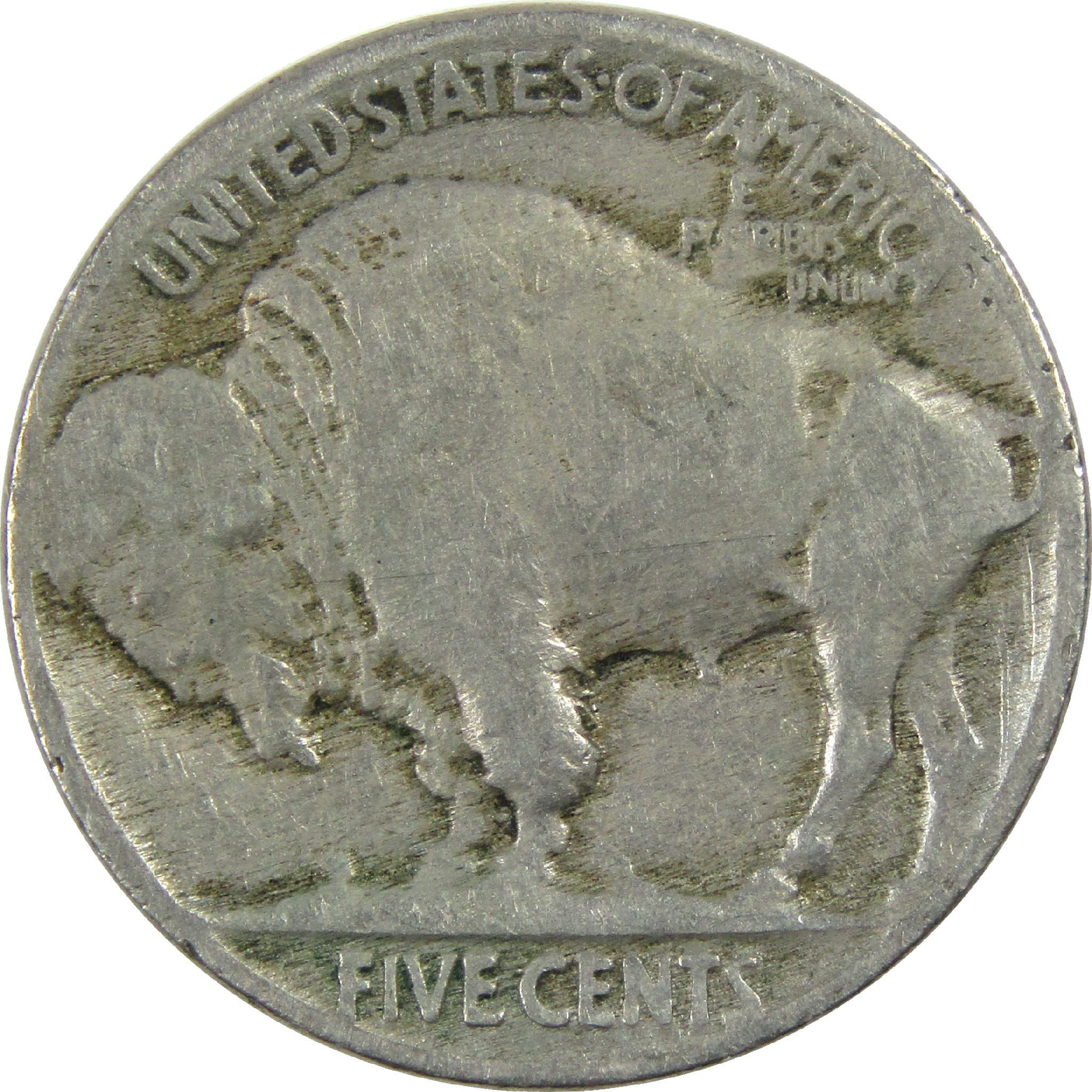 1921 Indian Head Buffalo Nickel VG Very Good 5c Coin SKU:I12608