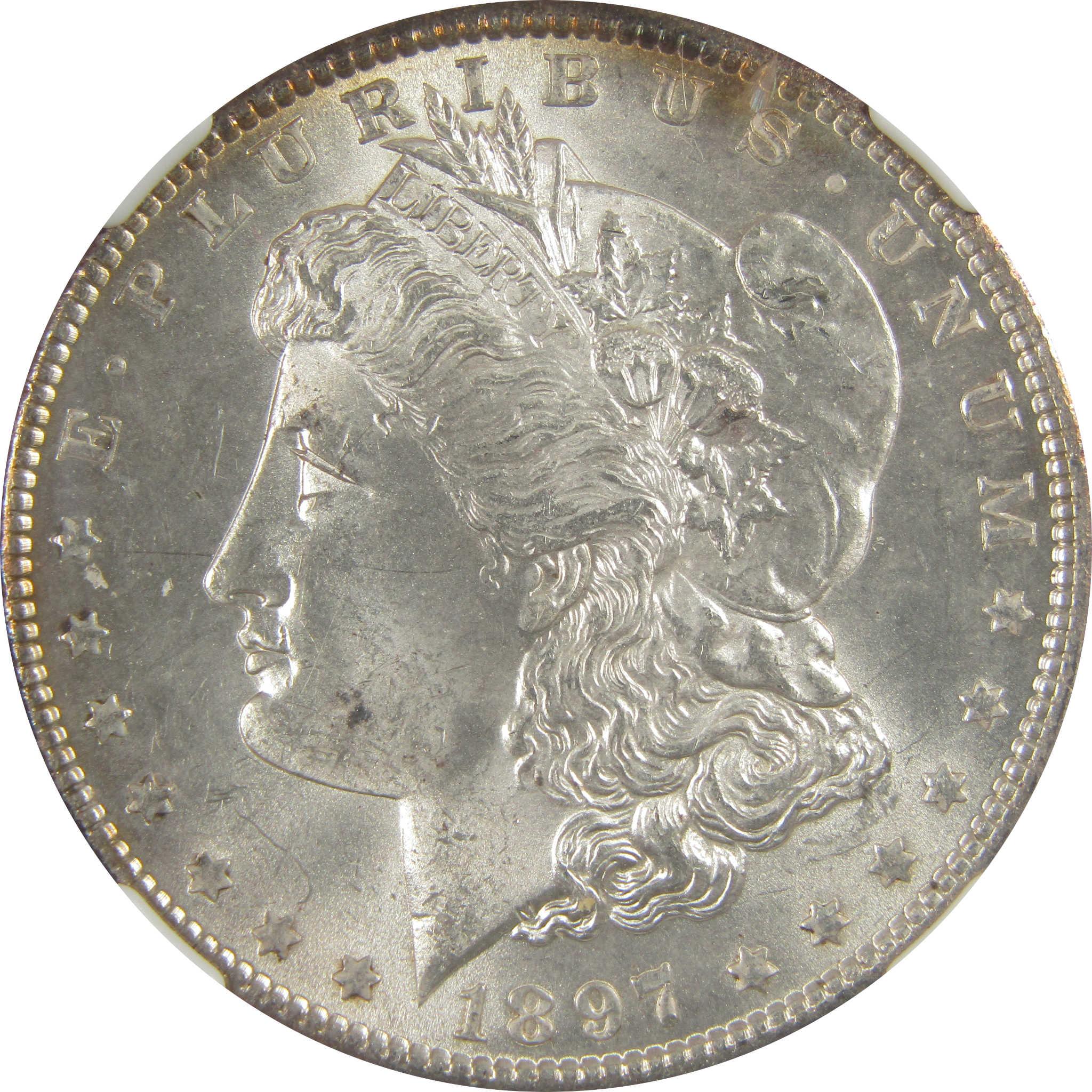 1897 Morgan Dollar MS 63 NGC Silver Uncirculated $1 Coin SKU:I20092 - Morgan coin - Morgan silver dollar - Morgan silver dollar for sale - Profile Coins &amp; Collectibles