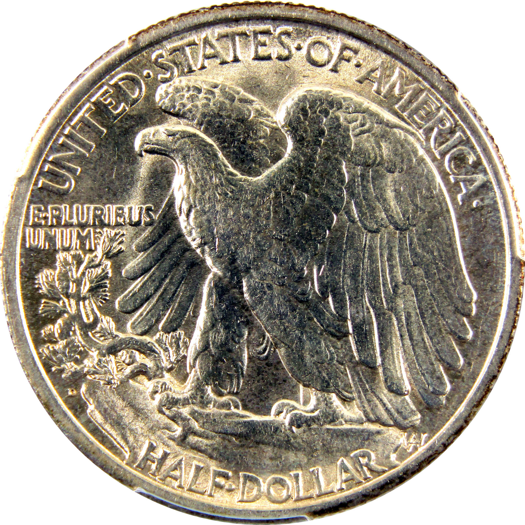 1929 D Liberty Walking Half Dollar AU58 PCGS 90% Silver 50c SKU:I10485