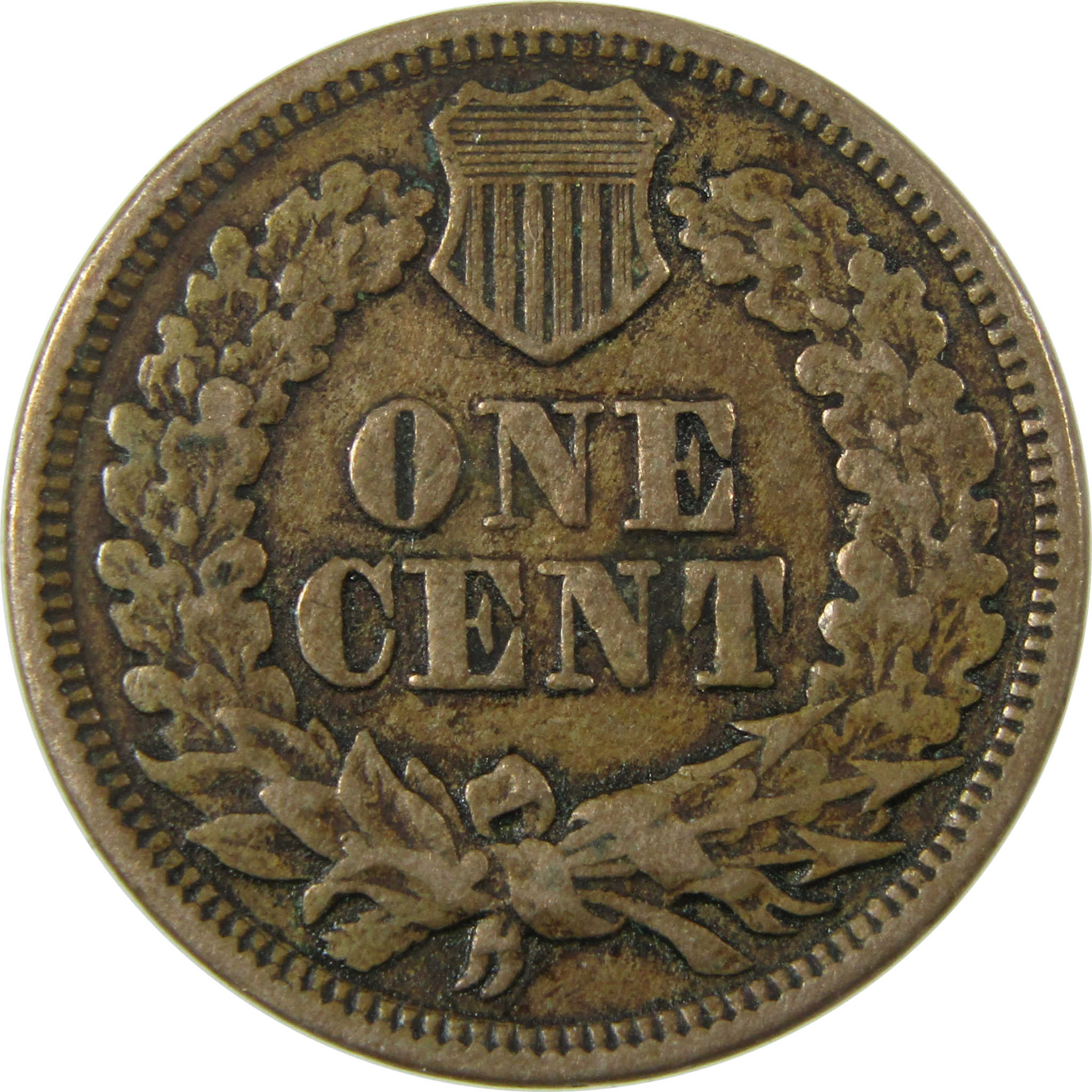 1863 Indian Head Cent VF Very Fine Penny 1c Coin SKU:CP1327