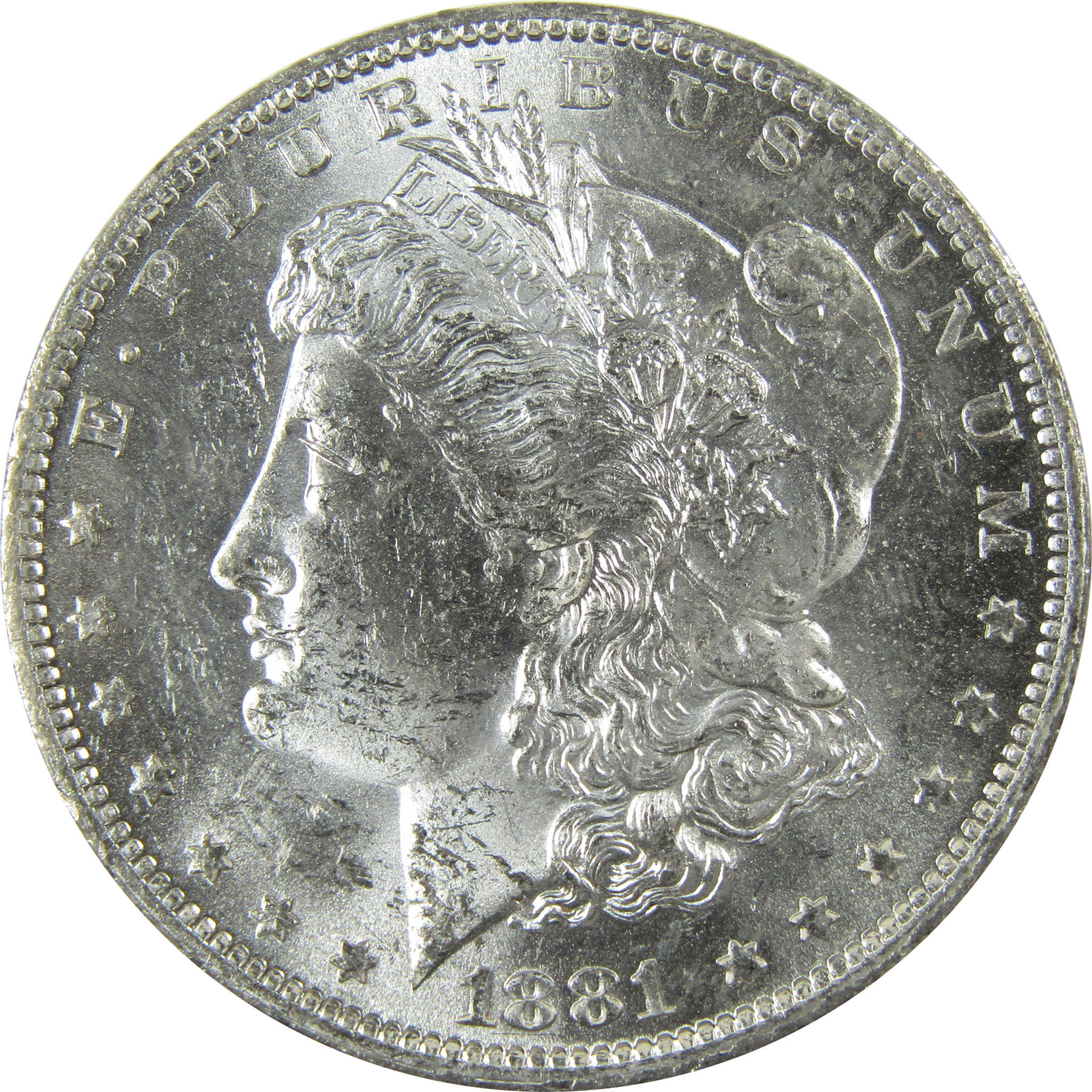 1881 O Morgan Silver Dollar Uncirculated Mint State $1 Coin SKU:I27761