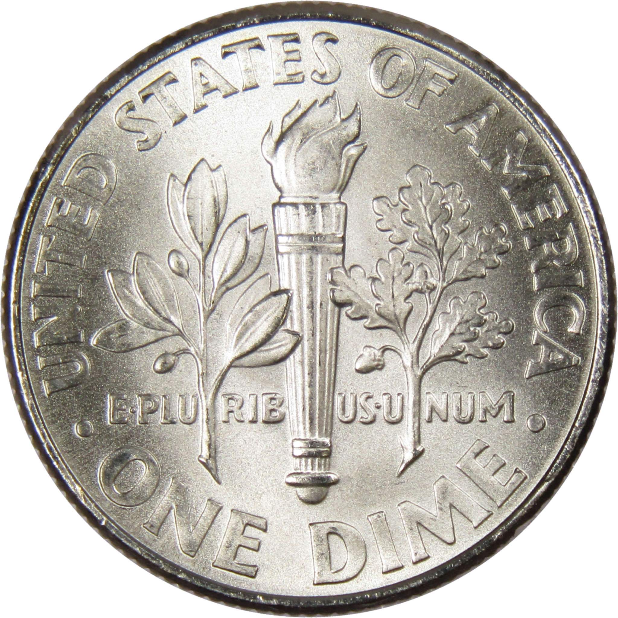 2009 P Roosevelt Dime Clad Uncirculated Mint State 10c Coin
