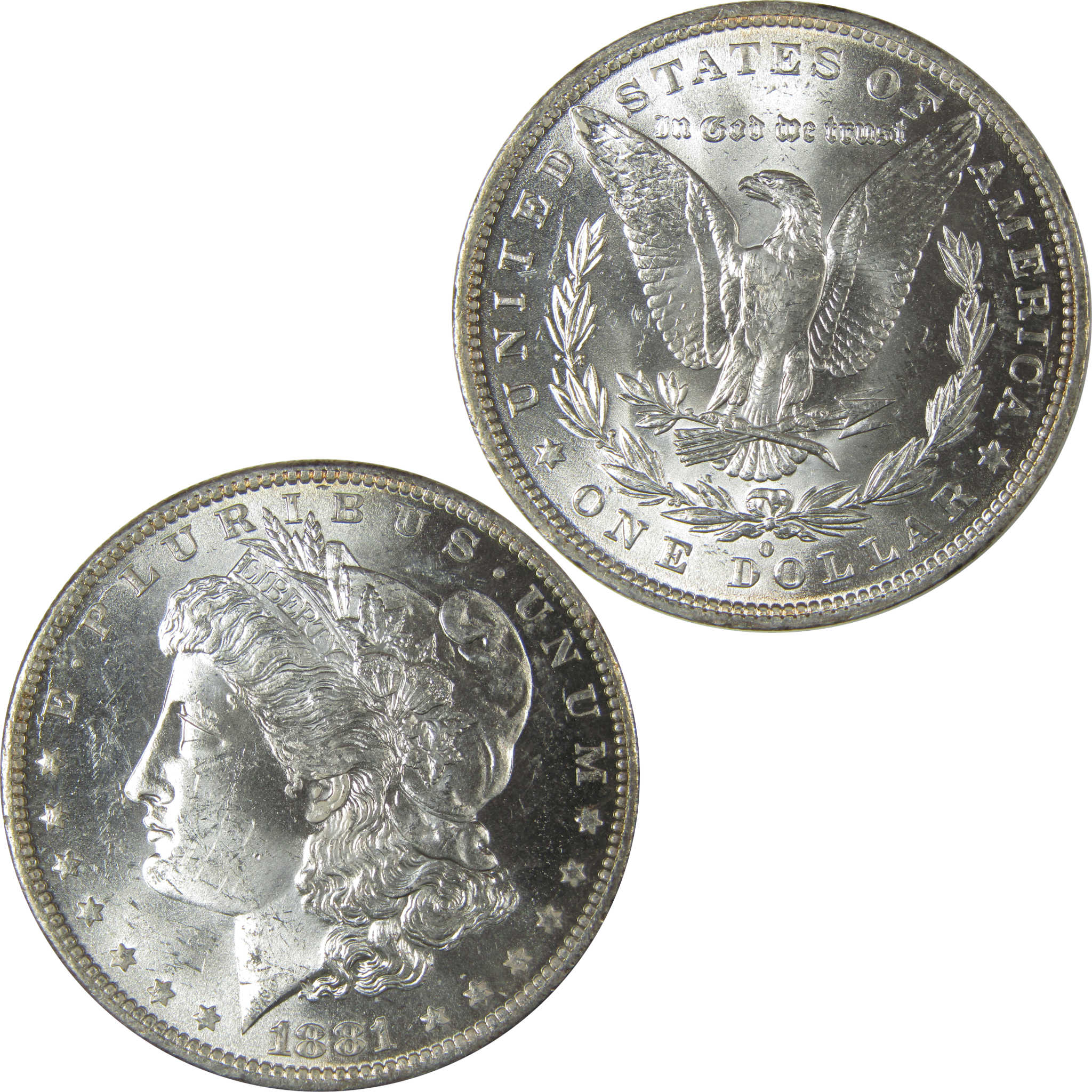 1881 O Morgan Dollar Uncirculated Silver $1 Coin SKU:CPC8953 - Morgan coin - Morgan silver dollar - Morgan silver dollar for sale - Profile Coins &amp; Collectibles