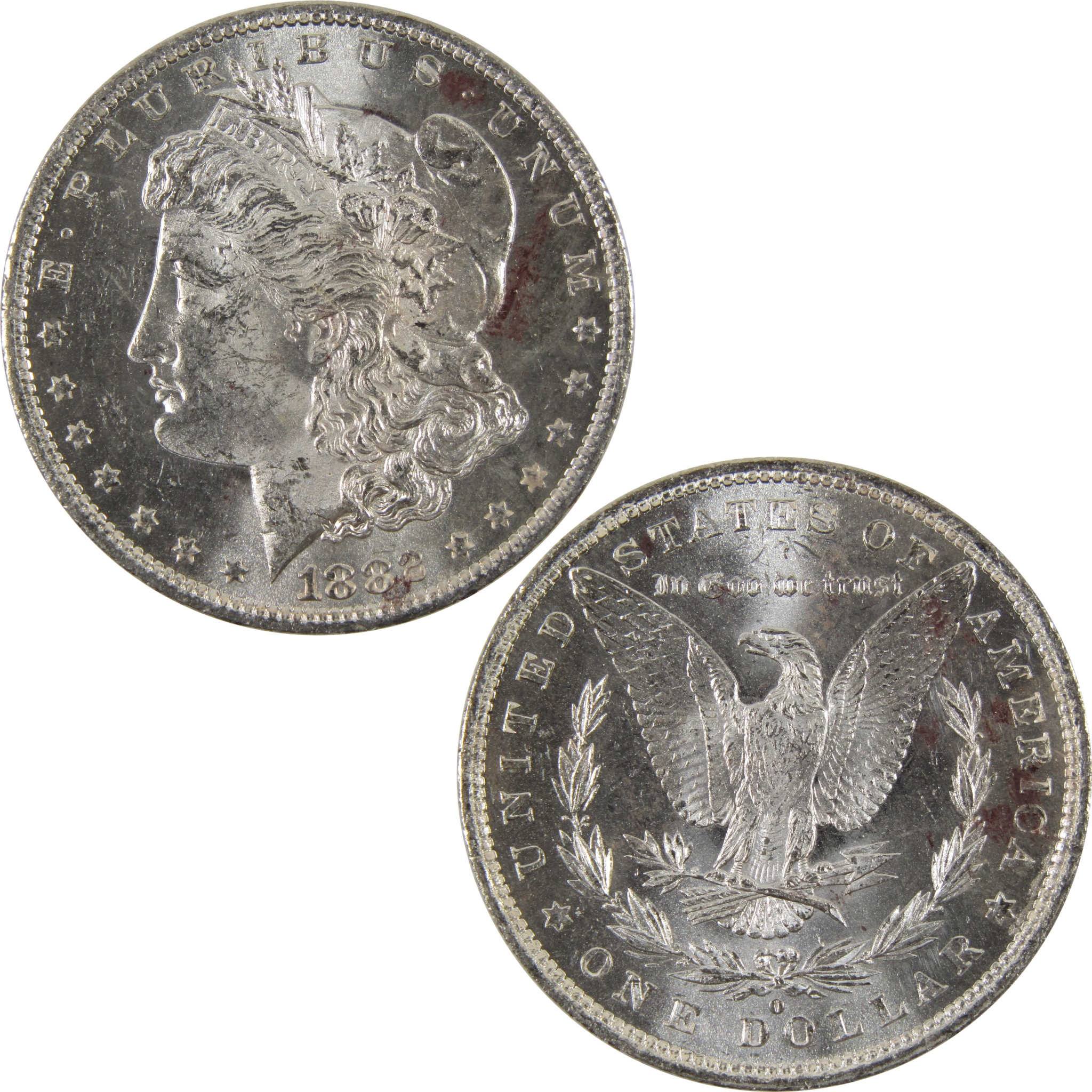 1882 O Morgan Dollar BU Uncirculated 90% Silver $1 Coin SKU:I8811 - Morgan coin - Morgan silver dollar - Morgan silver dollar for sale - Profile Coins &amp; Collectibles