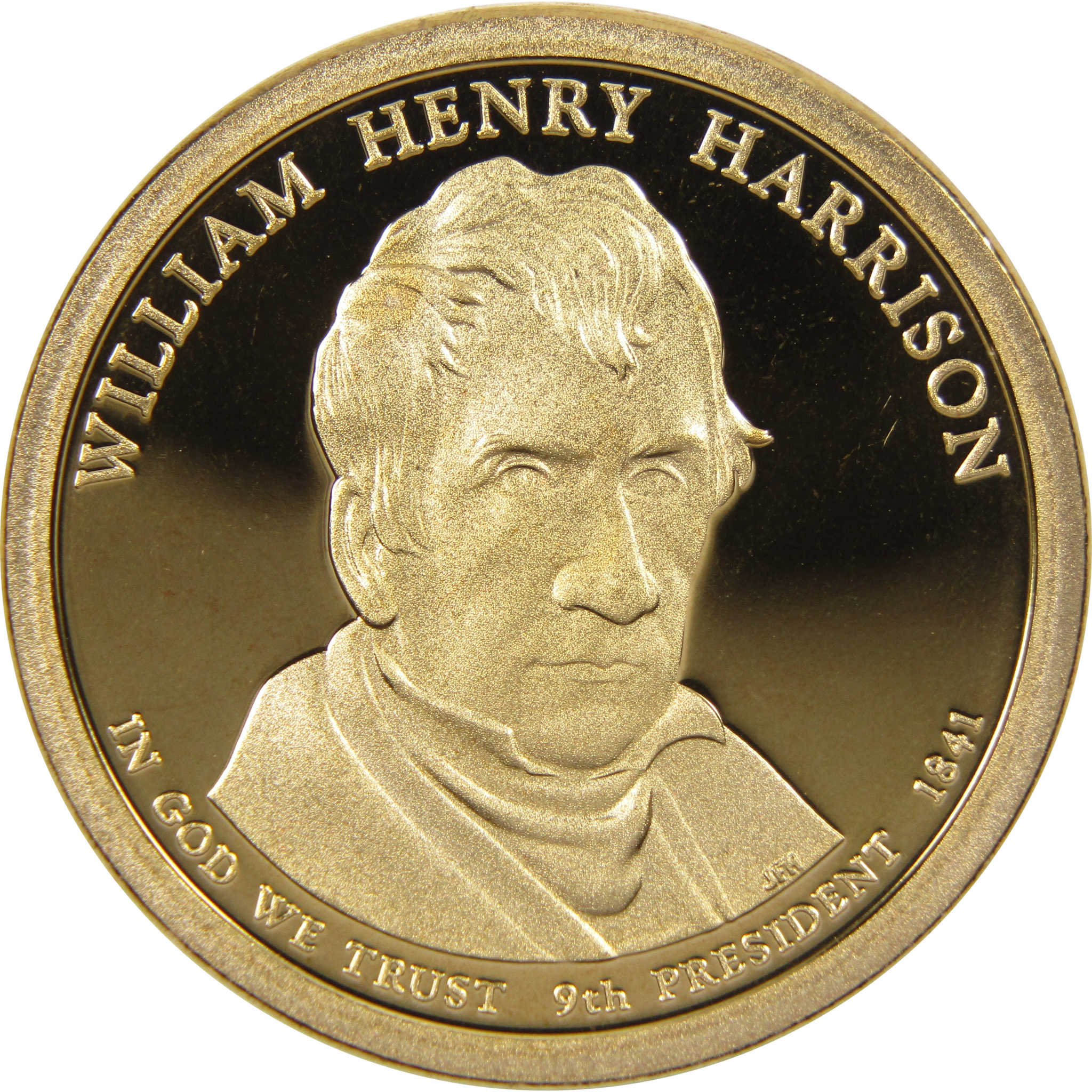 2009 S William Henry Harrison Presidential Dollar Choice Proof $1 Coin