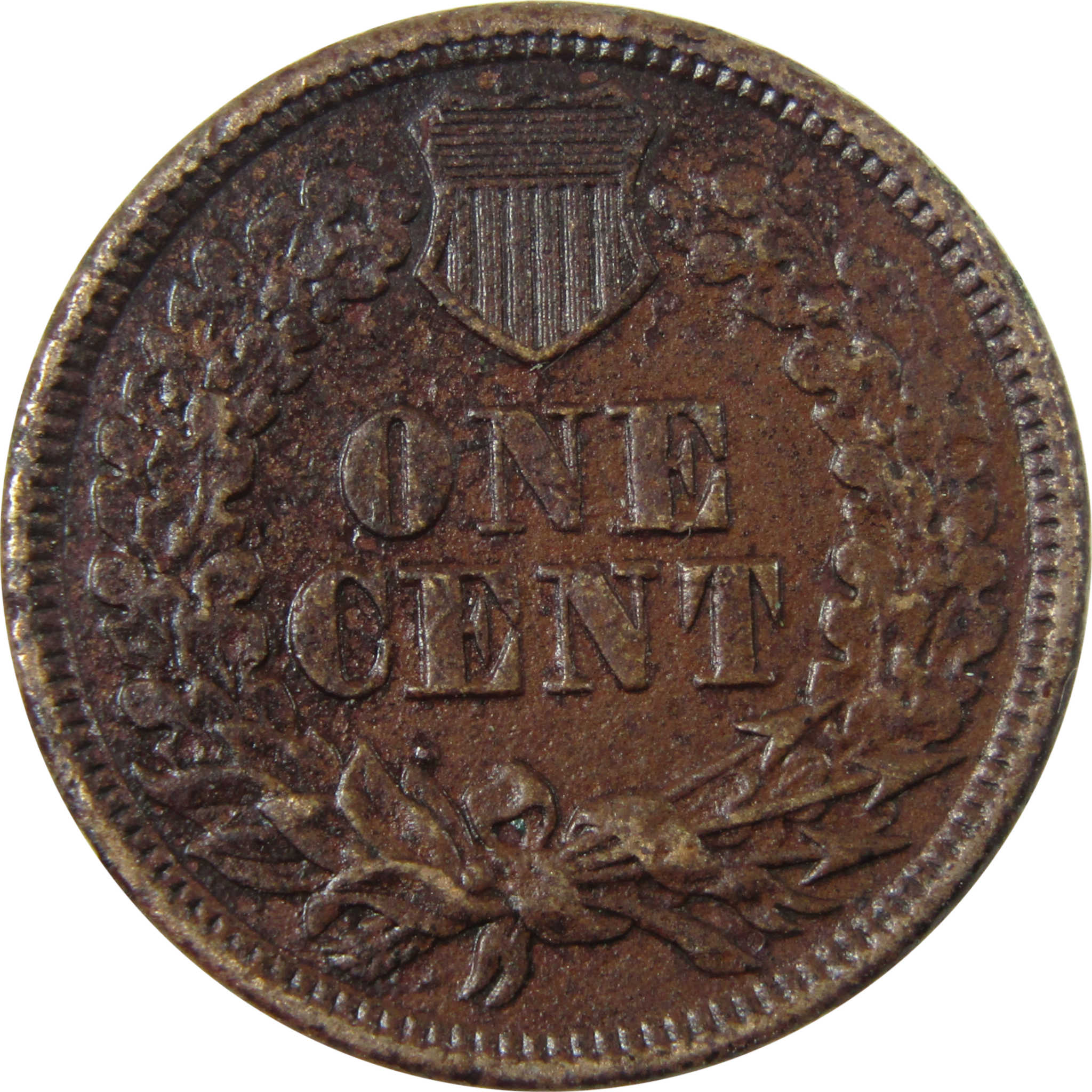 1861 Indian Head Cent VF Very Fine Details Penny 1c Coin SKU:CP1247